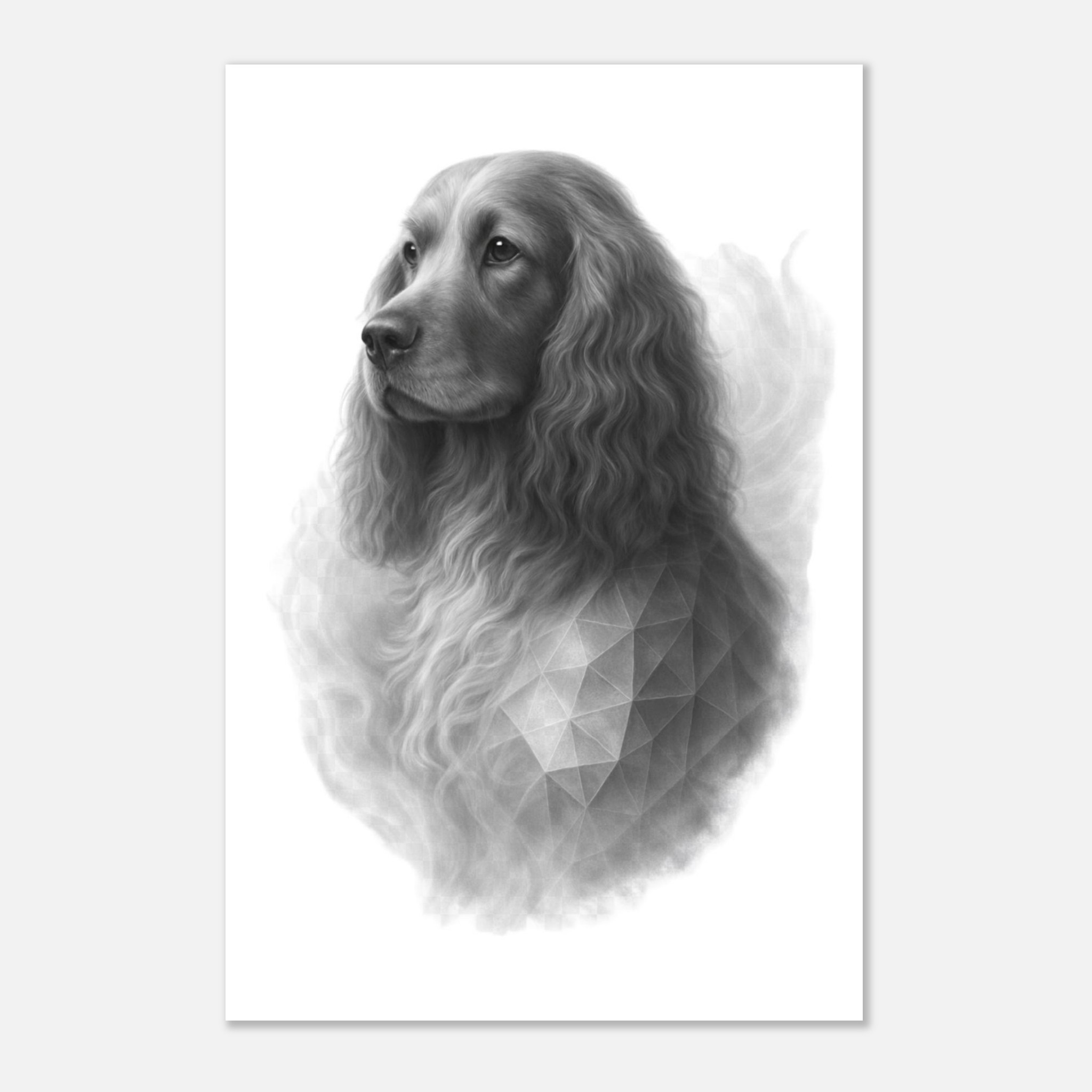 premium semi glossy paper poster cocker spaniel 90b86132-edc4-4844-809f-2e0d1abae4b4