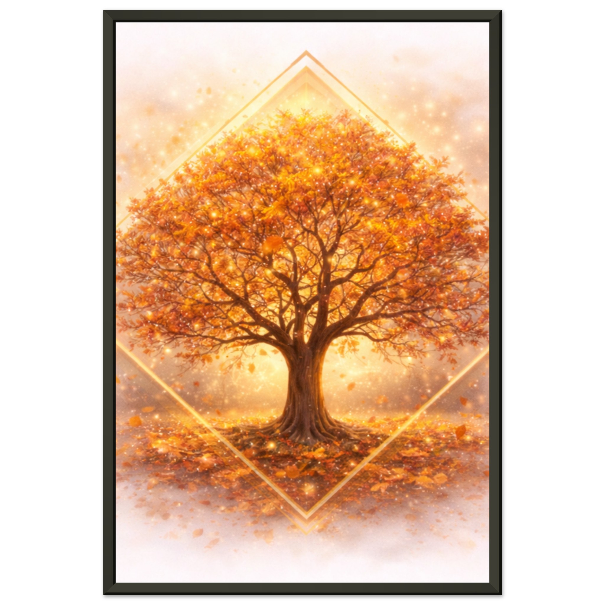 classic semi glossy paper metal framed poster autumn tree 91730b1f-7e1a-427b-b606-f980cb6b3f5f