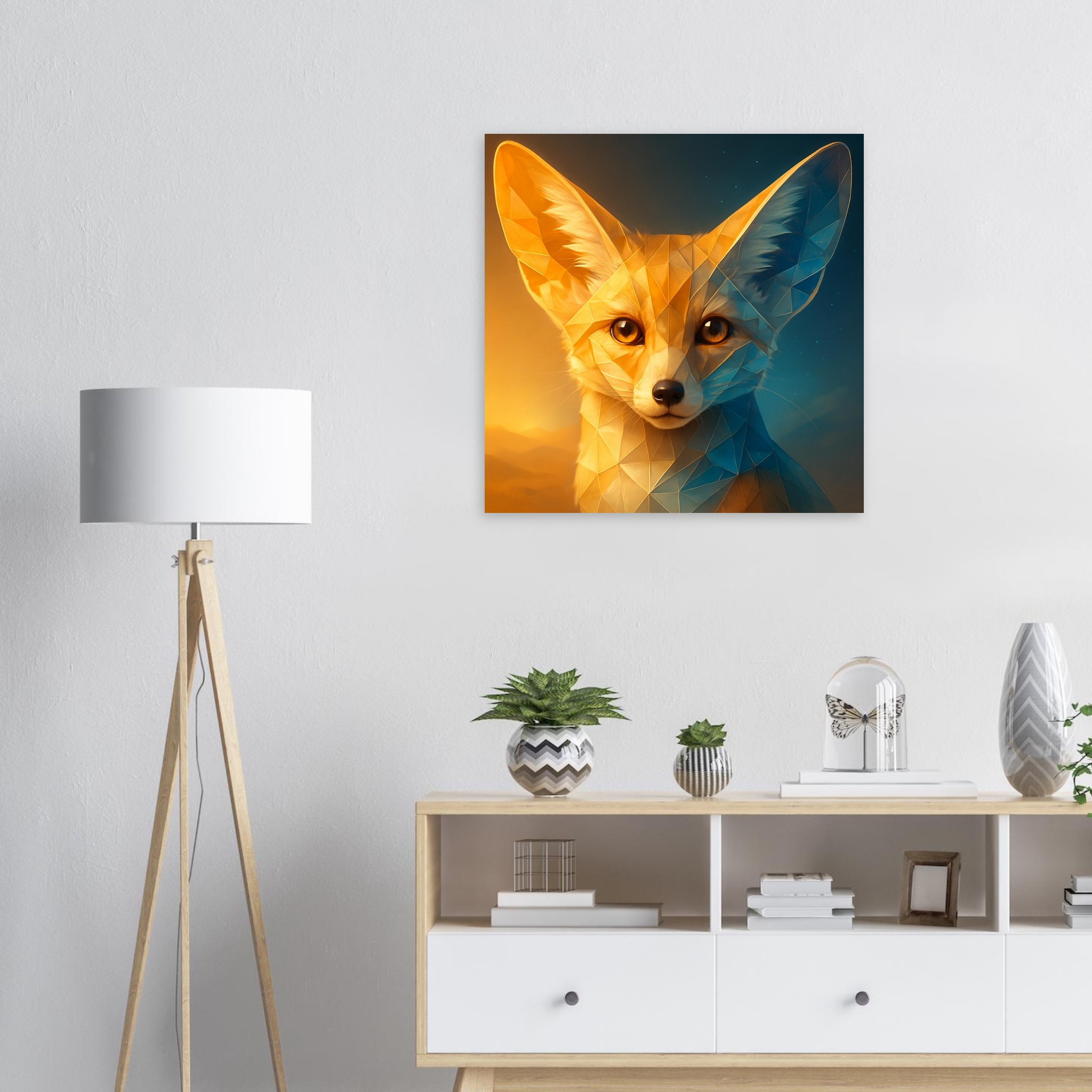 classic semi glossy paper poster fennec fox 918334b5-2b15-4675-9e12-59d3e5dab9c3
