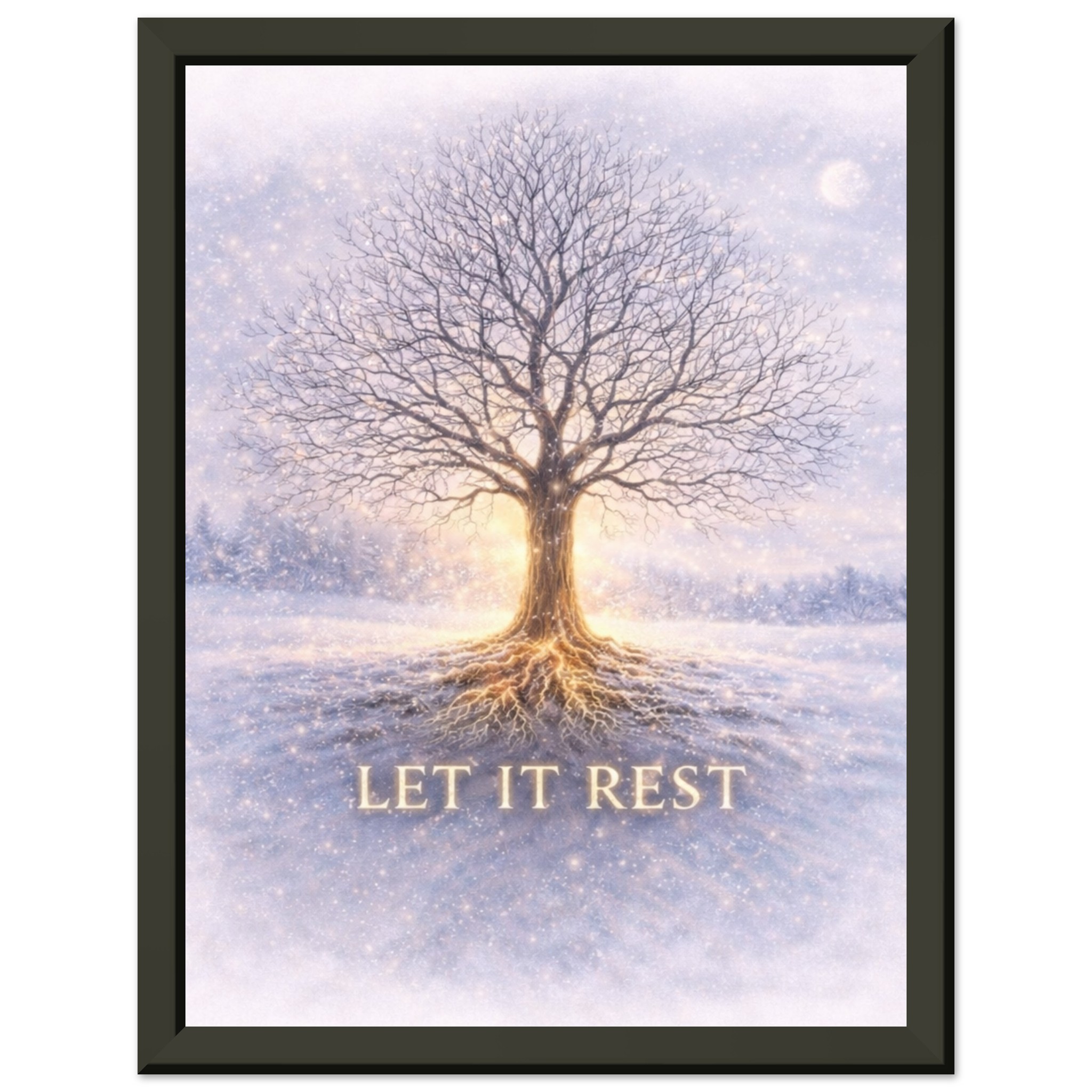 classic semi glossy paper metal framed poster let it rest 9247d4d5-b8b6-41b4-b439-3ecb1ab843d8