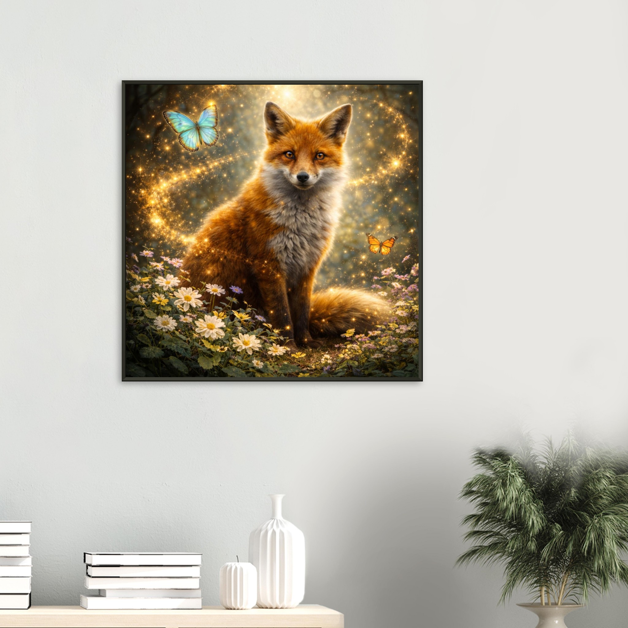 classic semi glossy paper metal framed postered fox 93436eba-61ed-4b74-a943-073ba3cc3dcf