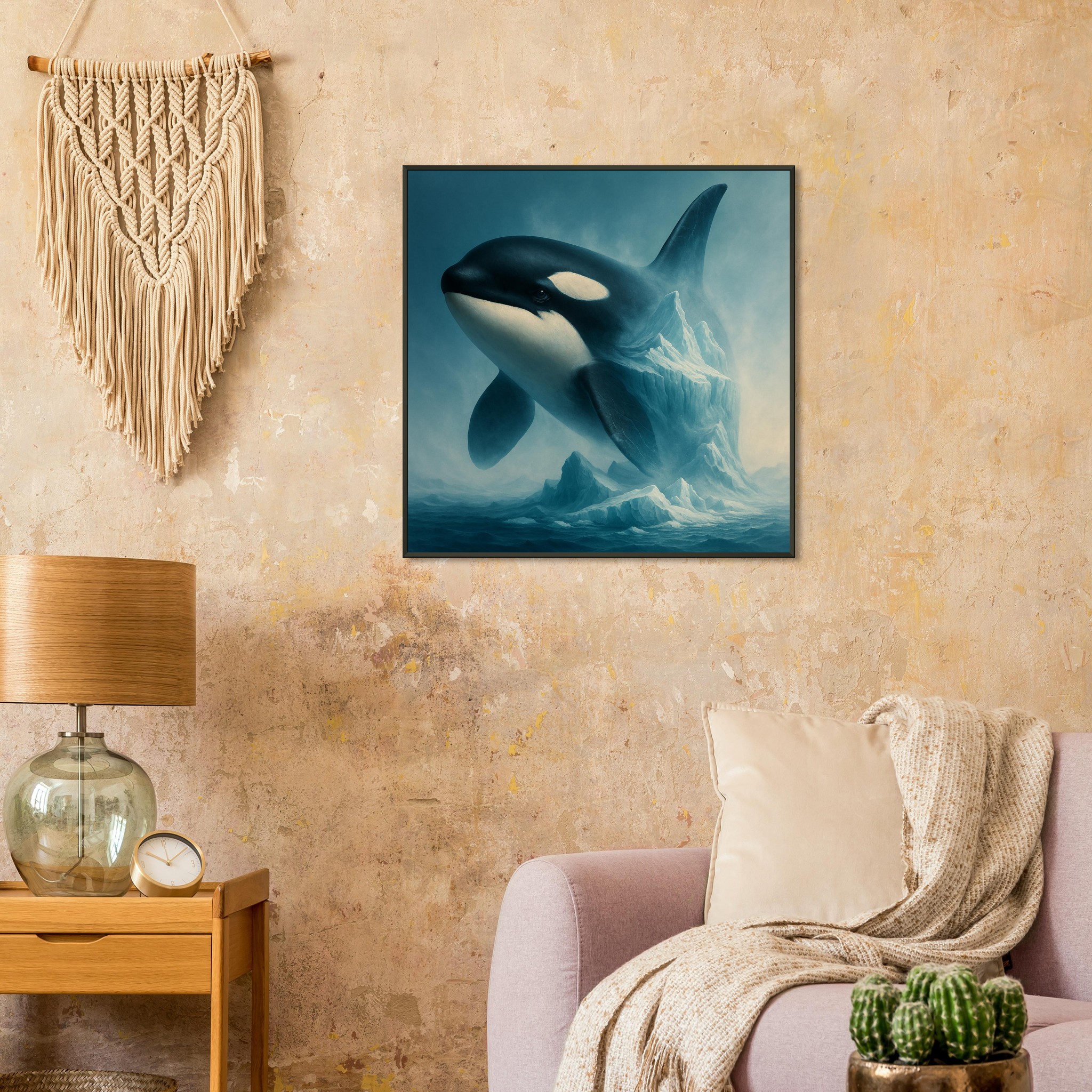classic semi glossy paper metal framed poster orca 93fb8c15-8d67-4233-af91-ee06510dbc51