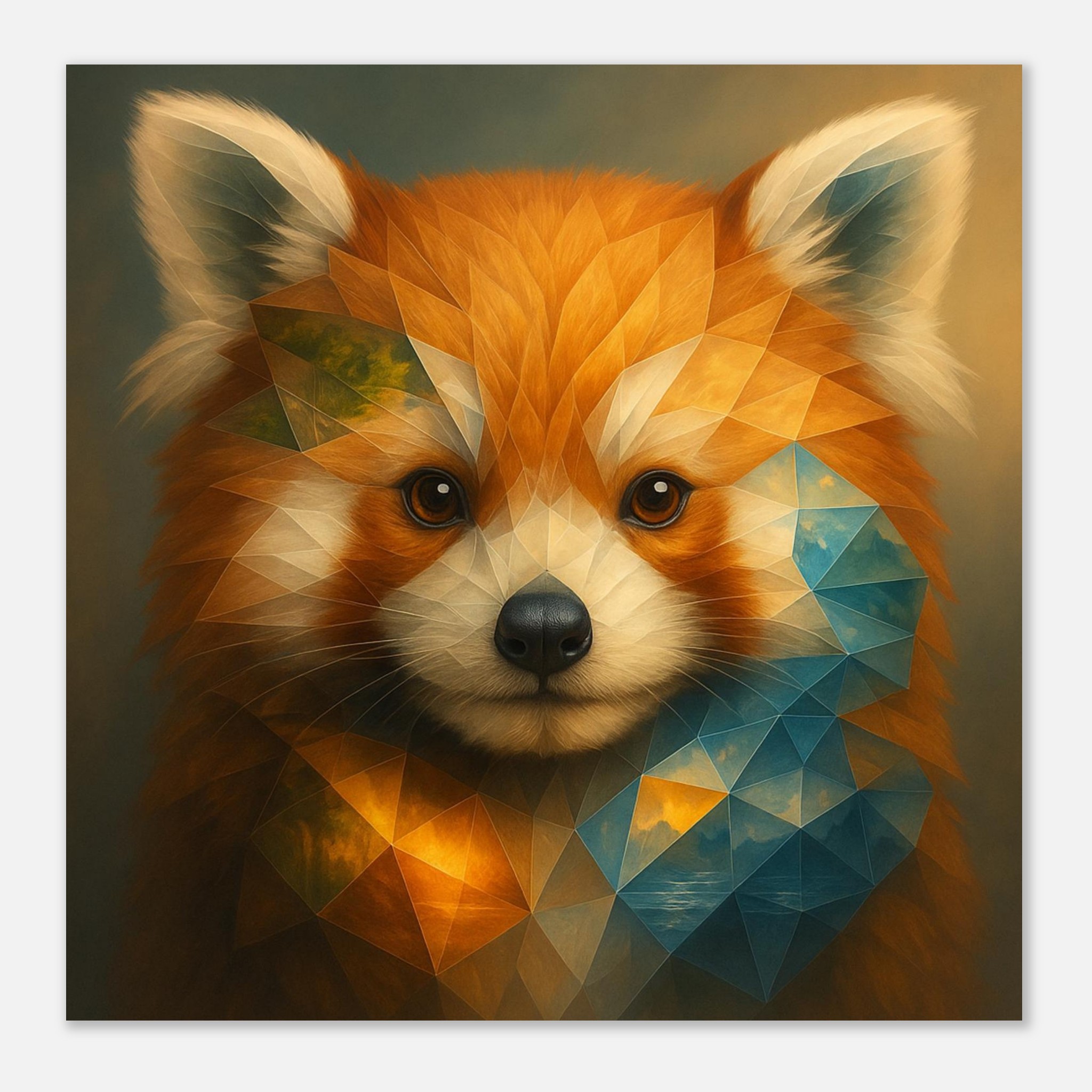 classic semi glossy paper poster red panda 941817da-606d-4c20-a87a-8884cb084d8c