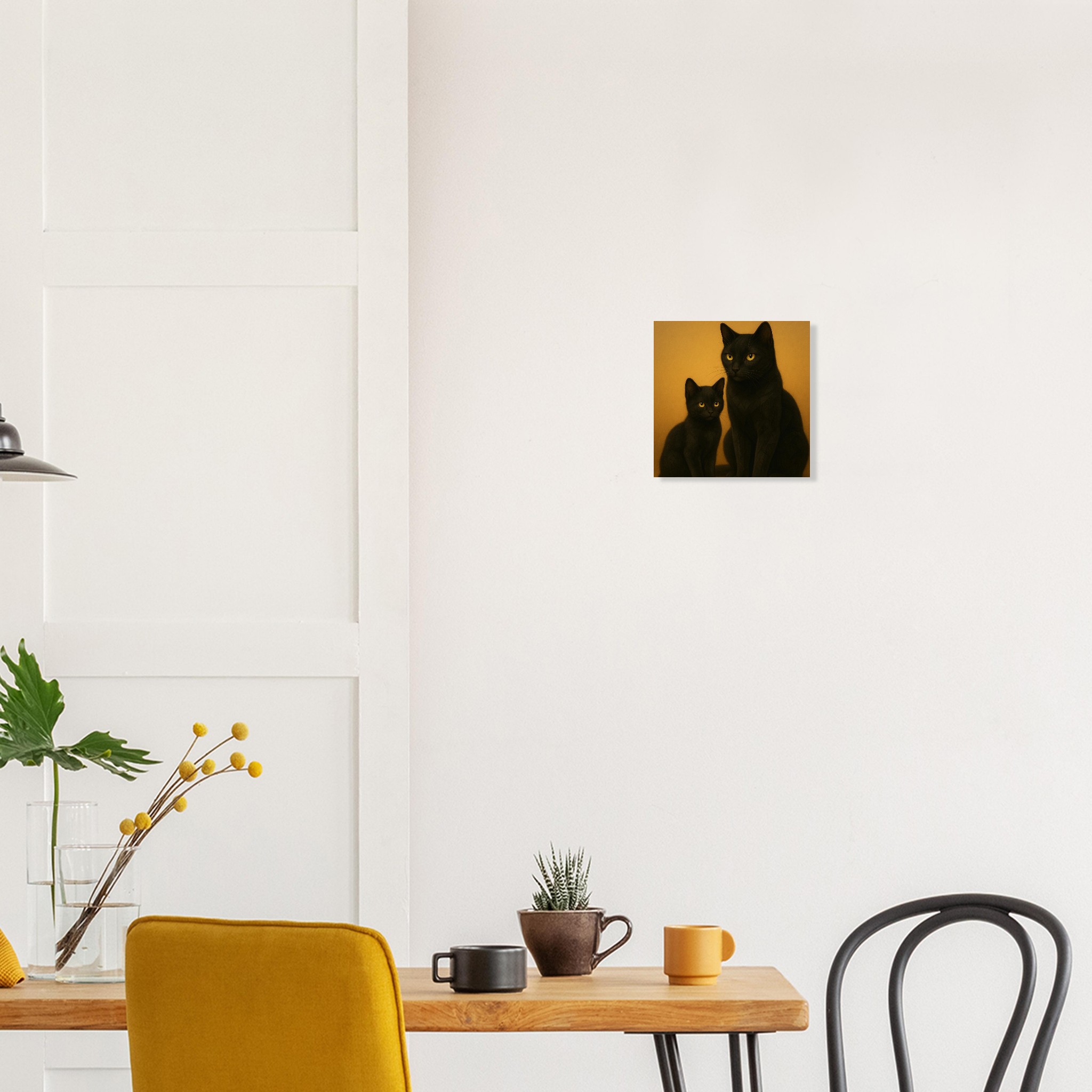 classic semi glossy paper poster mum and kitten 943b5fcd-5c7a-4626-a688-b93134d9ef72