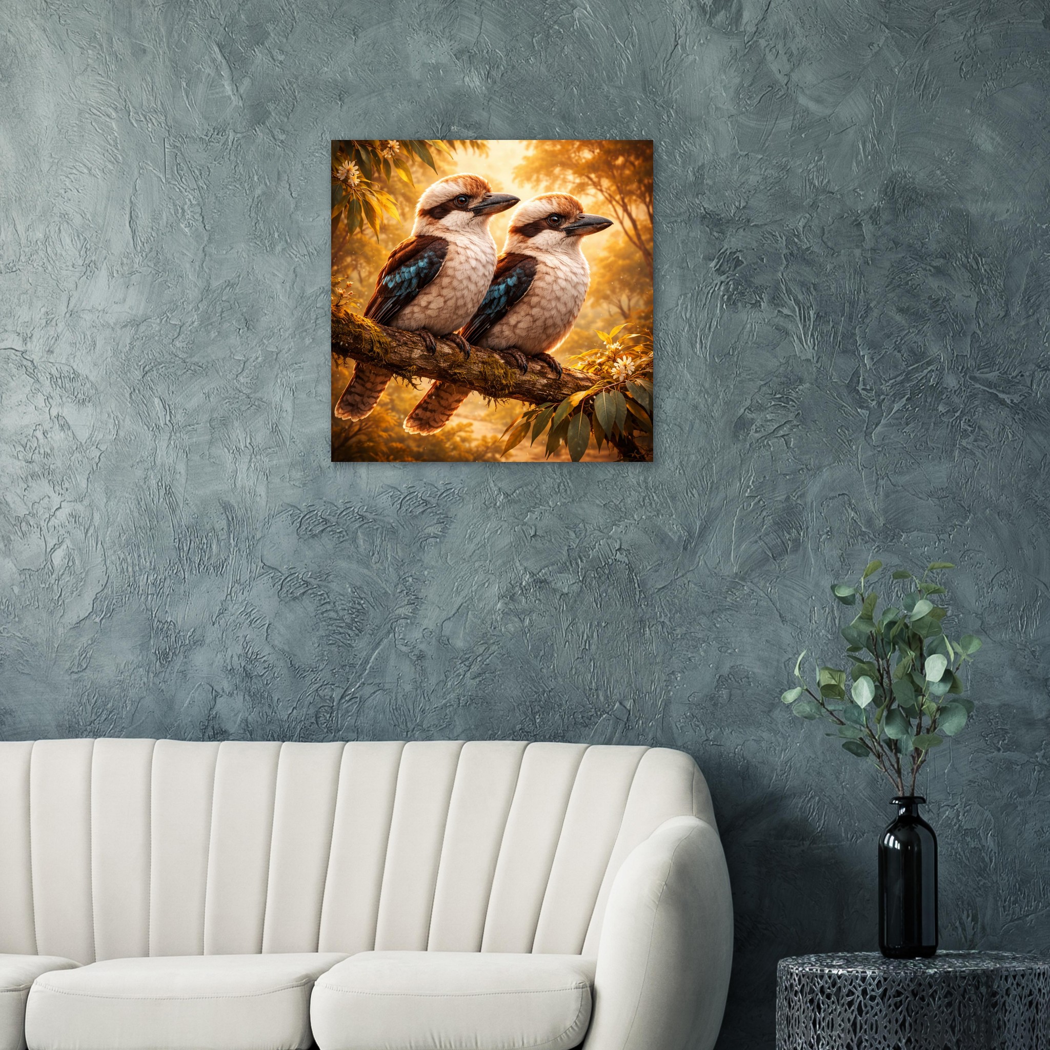 classic semi glossy paper poster kookaburra pair 94f936e0-4440-42d9-88b3-5e24631ce135