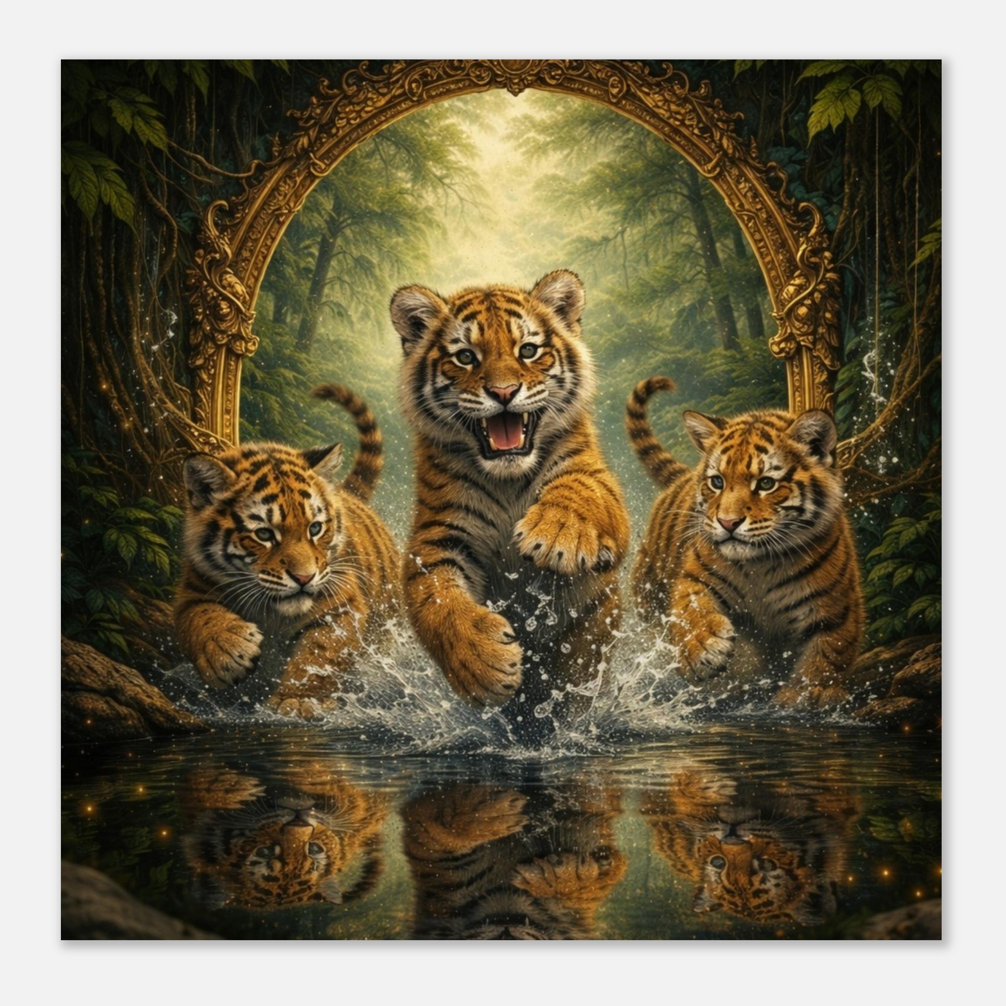 classic semi glossy paper poster tiger cubs 957c2c54-fdba-4892-a5d6-6f51066a3d8e