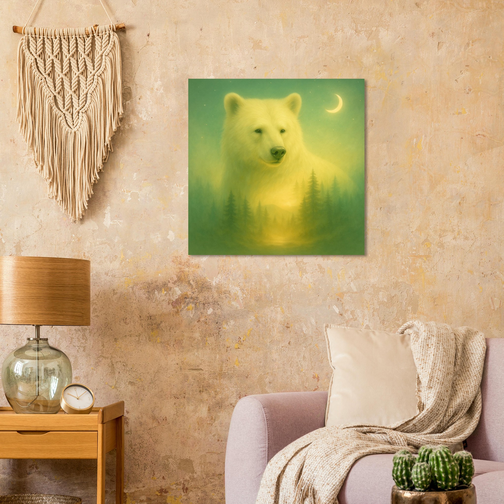 classic semi glossy paper poster polar bear art 9608b788-b15d-4dd5-9085-9cb8462f9635