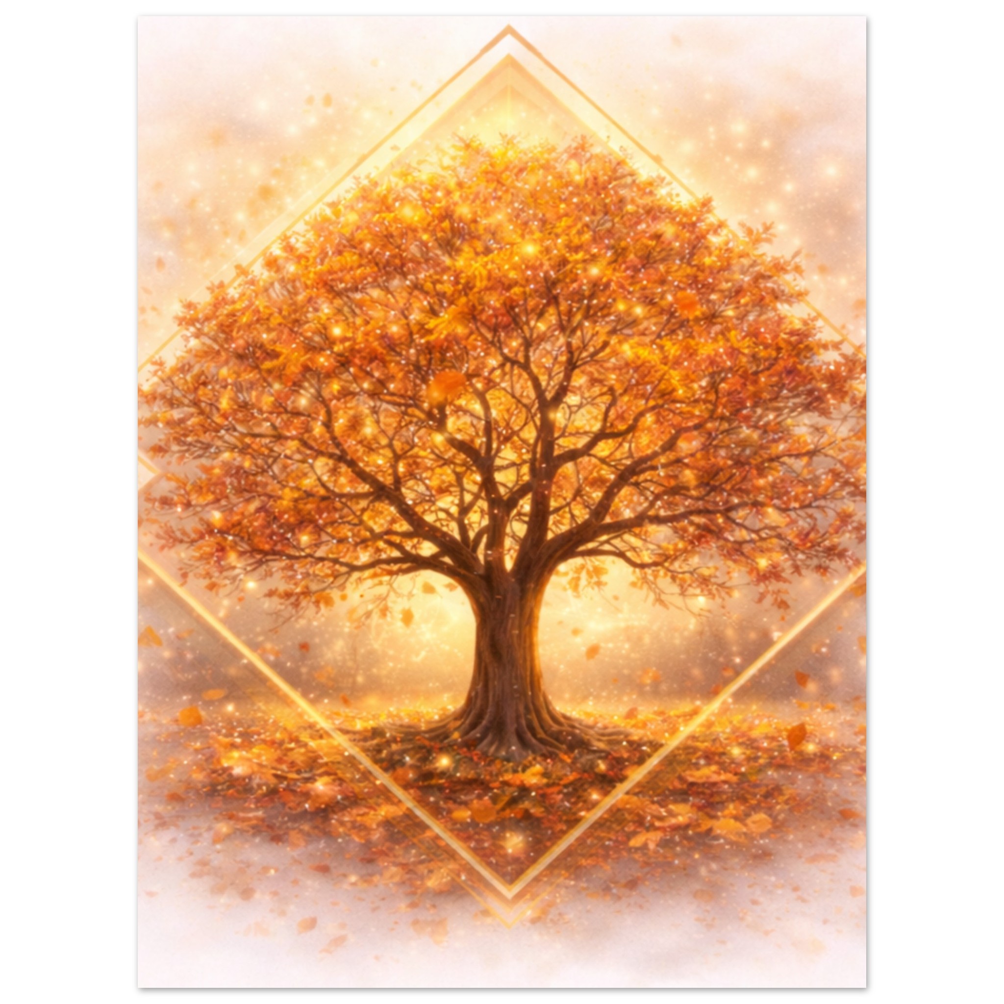 classic semi glossy paper poster autumn tree 976162db-9554-4df8-bc7b-f3d7161efbe0