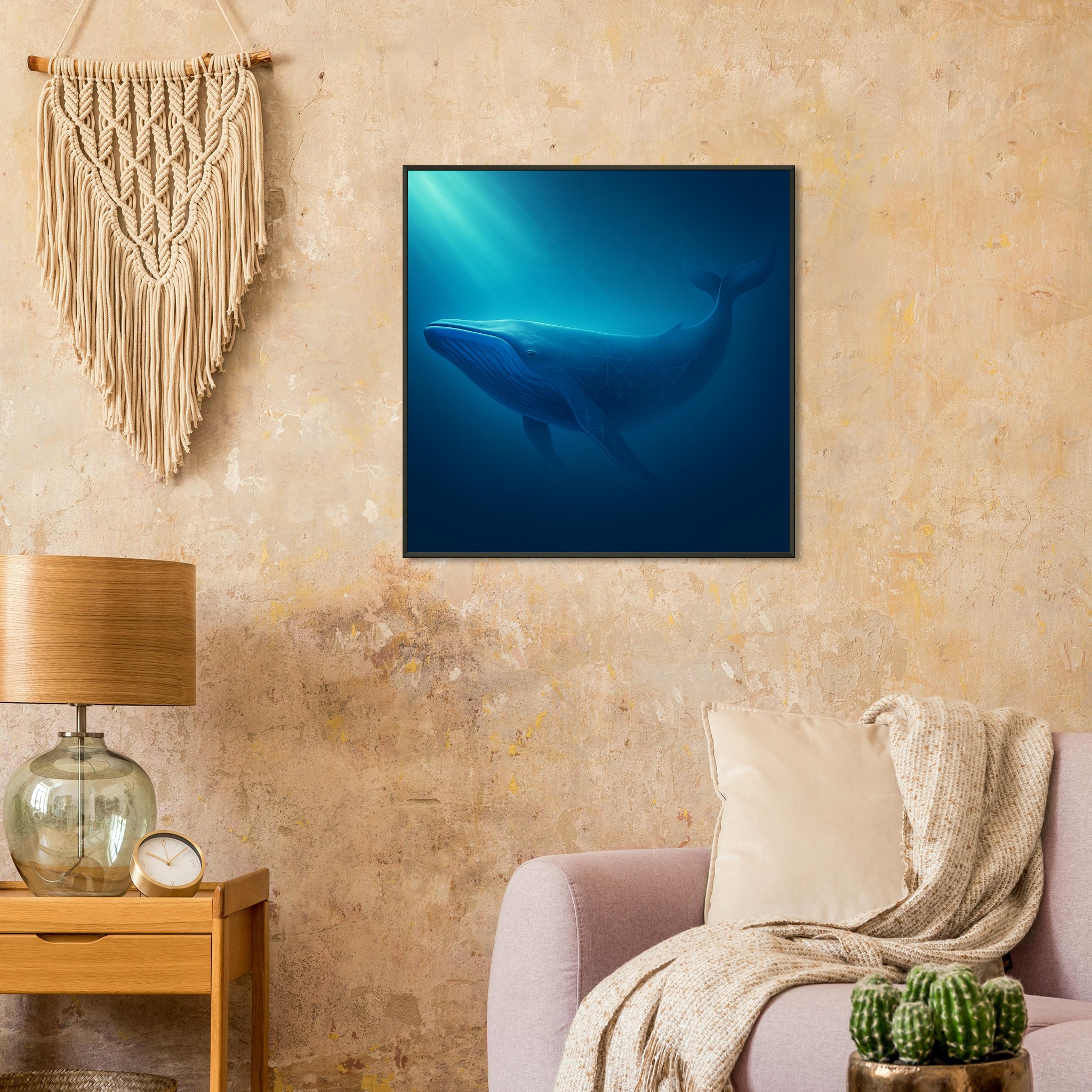 classic semi glossy paper metal framed poster humpback whale 97b6fa29-35f6-4589-82a9-667d1dbc1e93