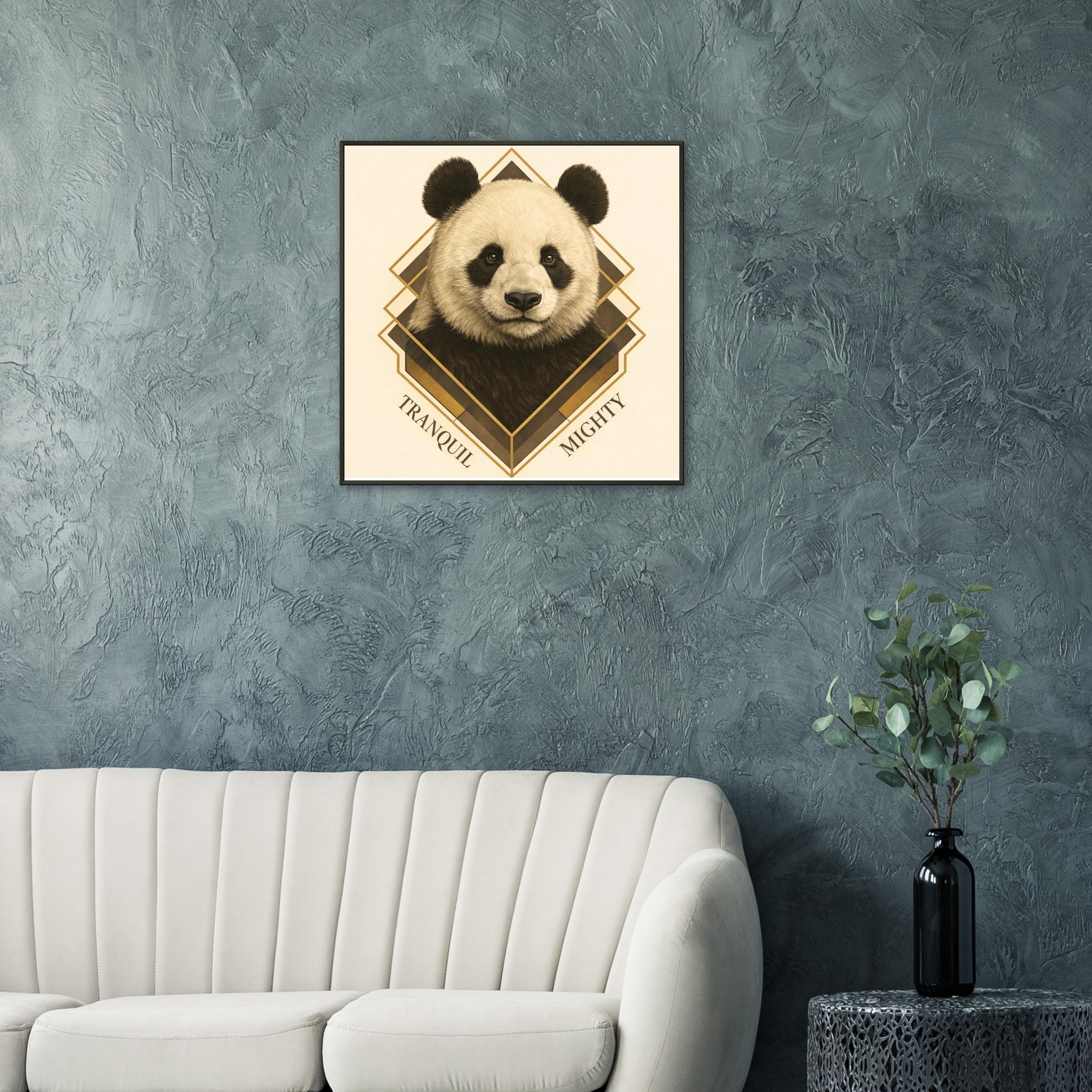 classic semi glossy paper metal framed poster panda wall art 993d6af6-94a6-4c24-a3e9-1221a9891eb5