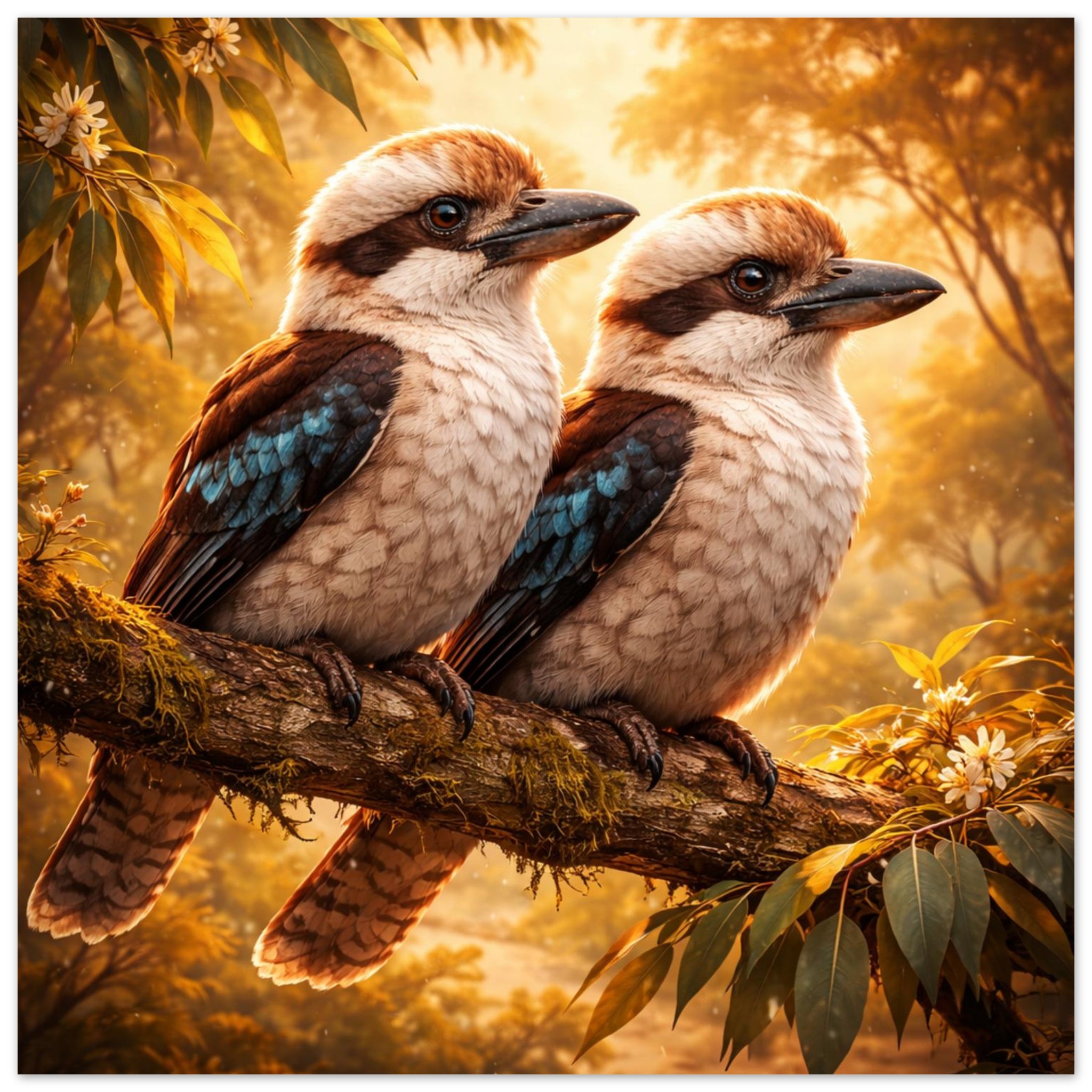 classic semi glossy paper poster kookaburra pair 9d7ed9de-8e5f-4c78-bf19-e7b427898283
