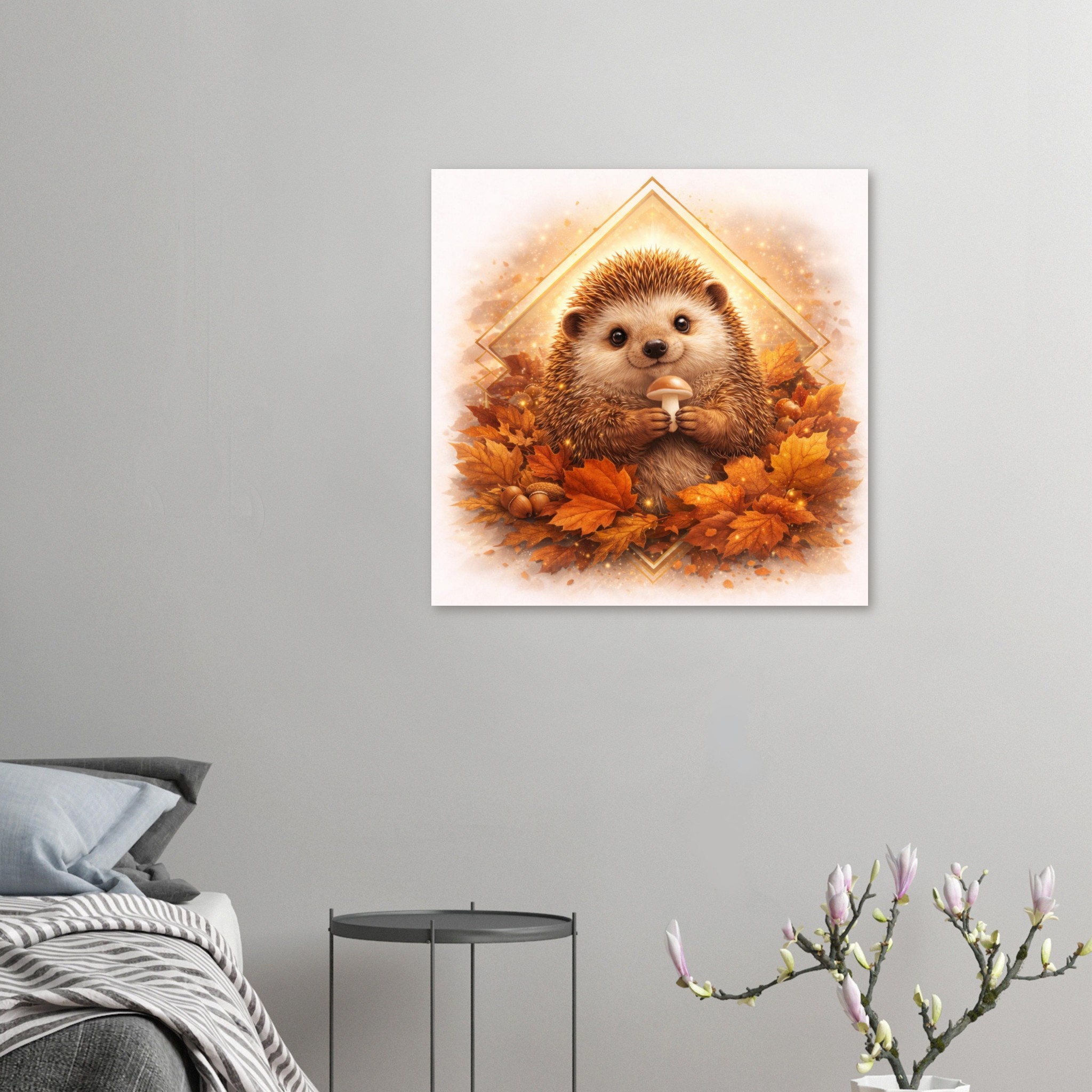classic semi glossy paper poster, hedgehog 9fcc2ffa-5b55-4bc3-8240-aefdc8930978