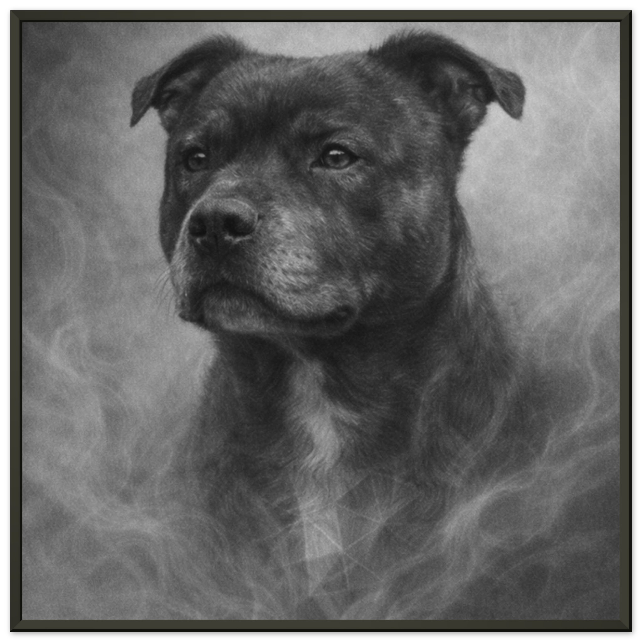 classic semi glossy paper metal framed poster staffy a2334a0b-0383-4175-8cfb-41e5abfa6379