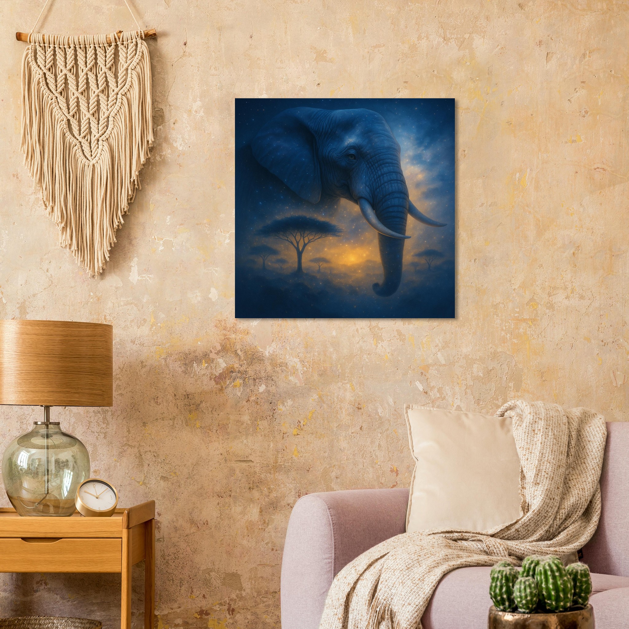classic semi glossy paper poster, majestic elephant a28ecfa7-b7a4-4036-a5f7-5393fcf8f6d1