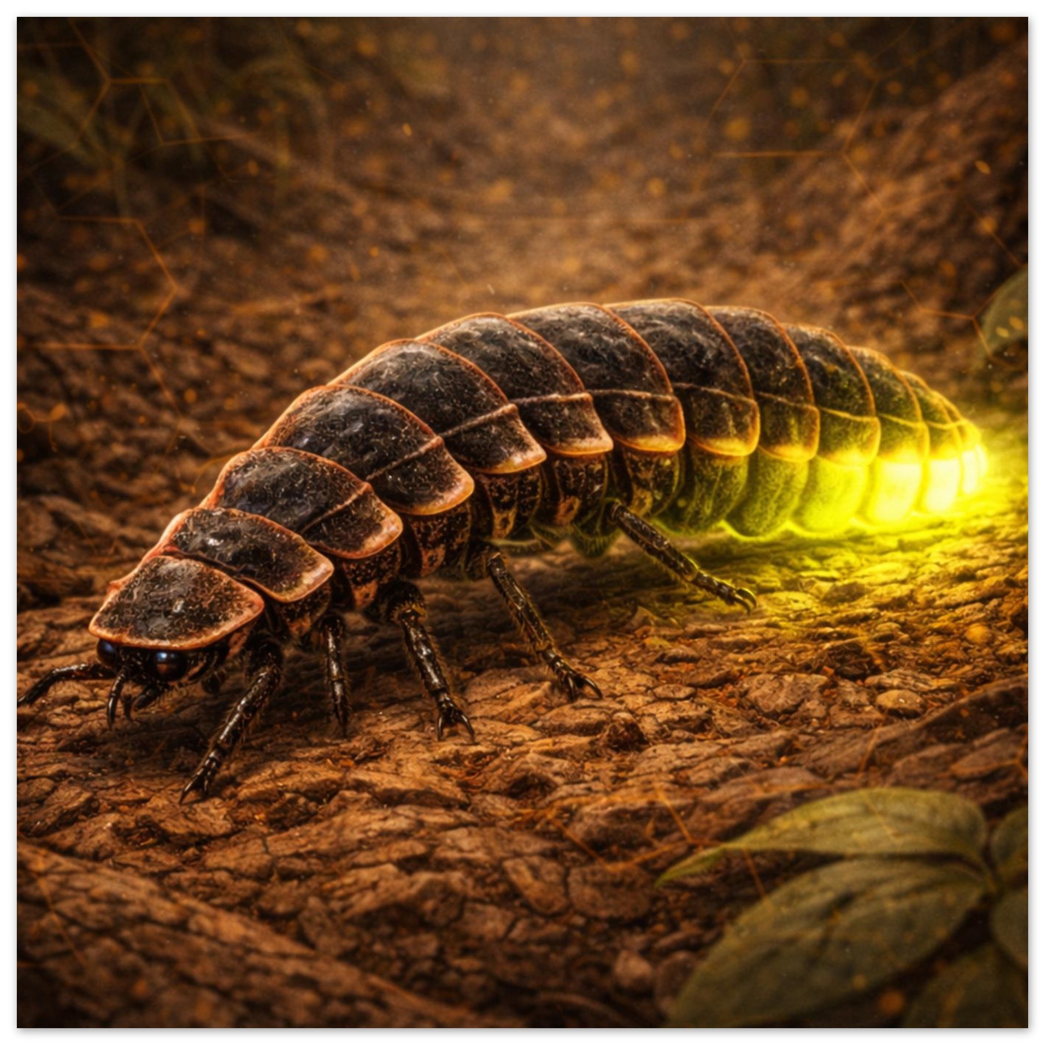 classic semi glossy paper poster glow worm a8a52ab2-28d1-4359-96fe-27ef7b30217b