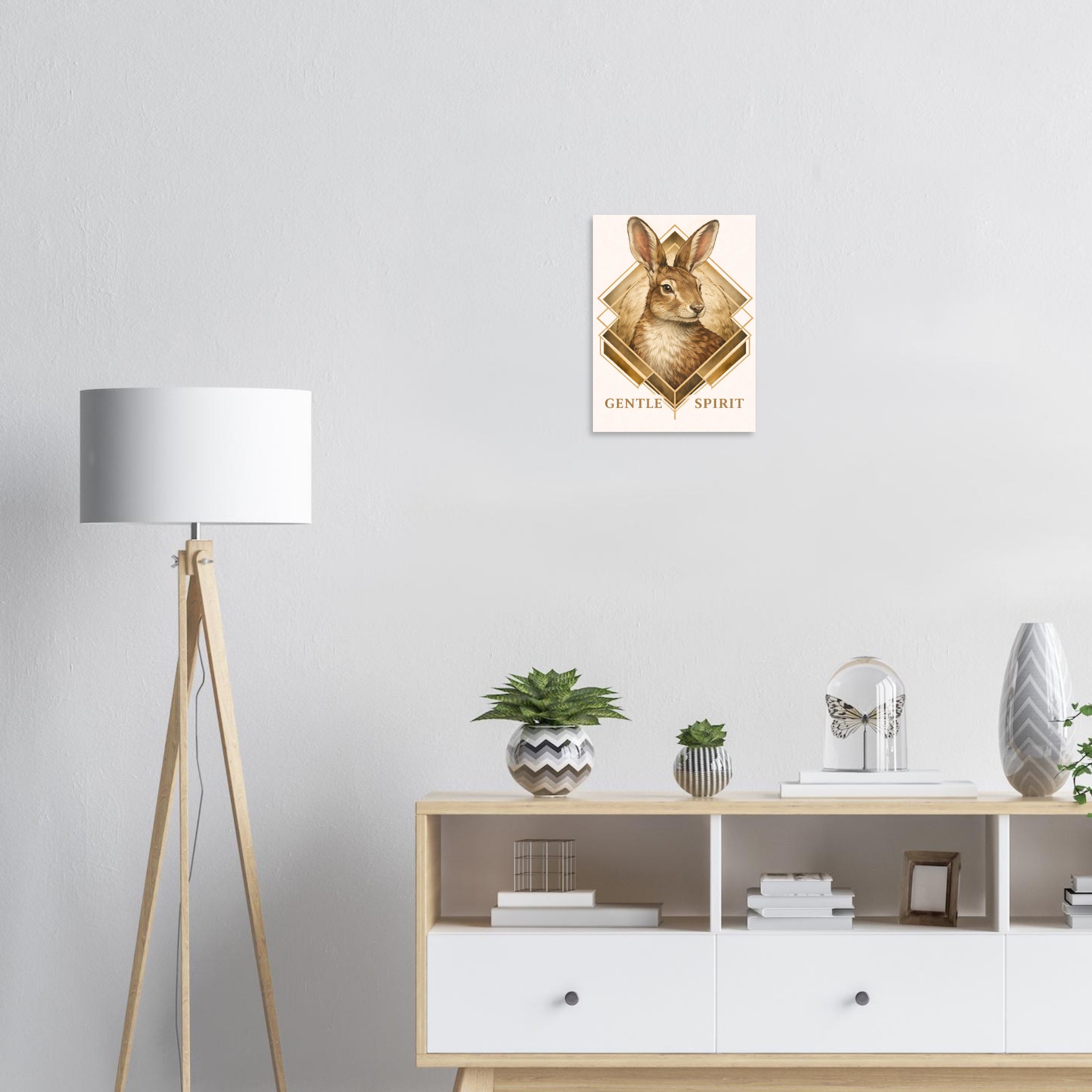 classic semi glossy paper poster hare wall art a8a56767-0618-483b-979b-93f9e439caba