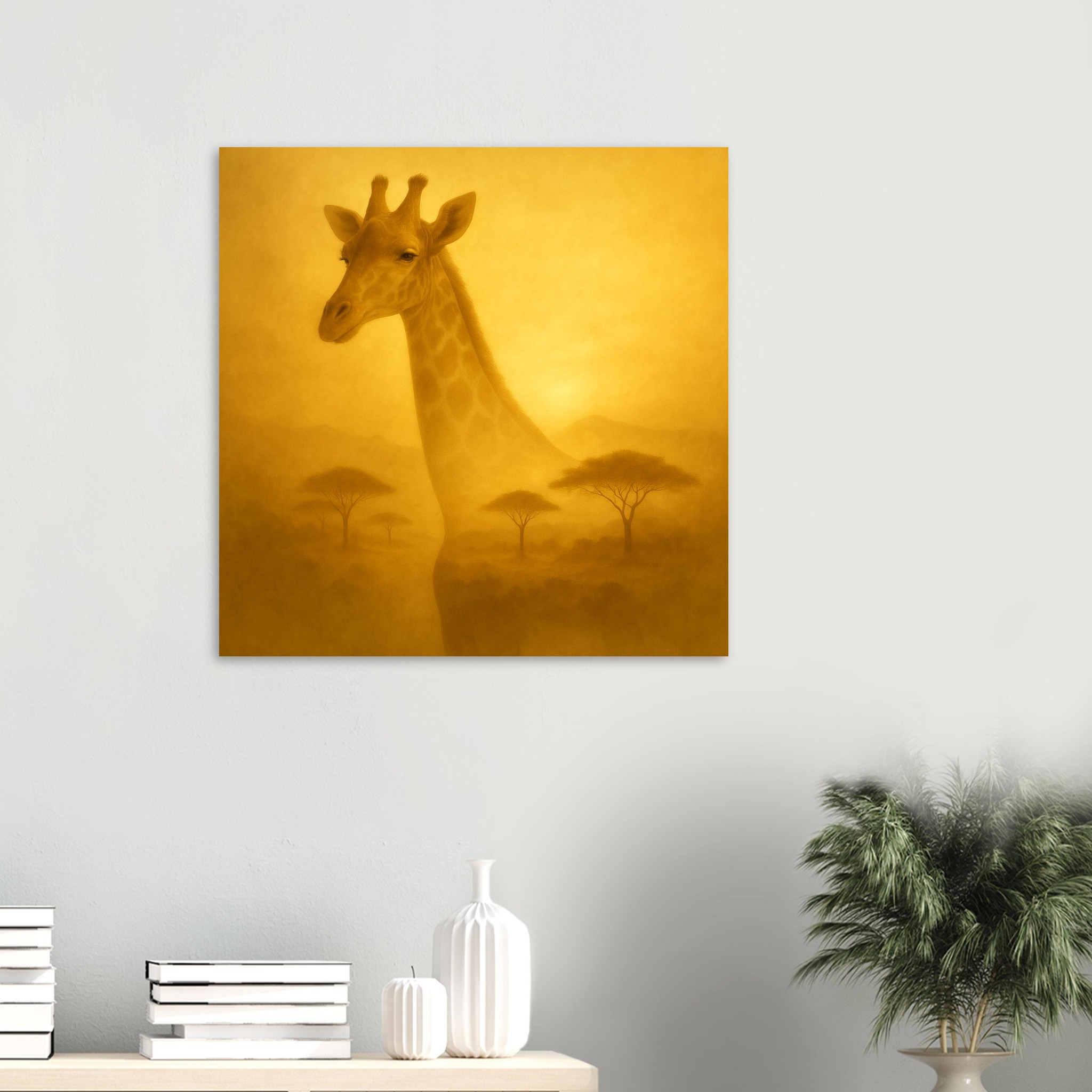 classic semi glossy paper poster giraffe a8e77bd2-a7bc-462a-a1d0-5509647792fe