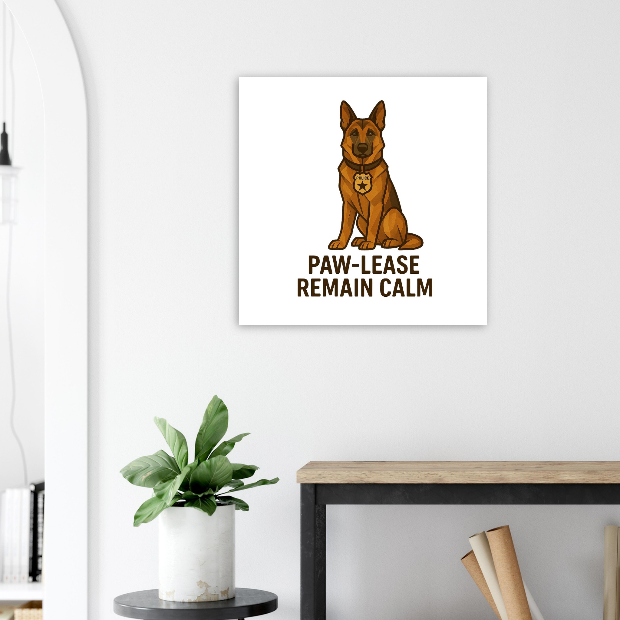 classic semi glossy paper poster paw lease remain calm aa9ca7b8-f47a-4c0d-9fe1-2478715de1fe