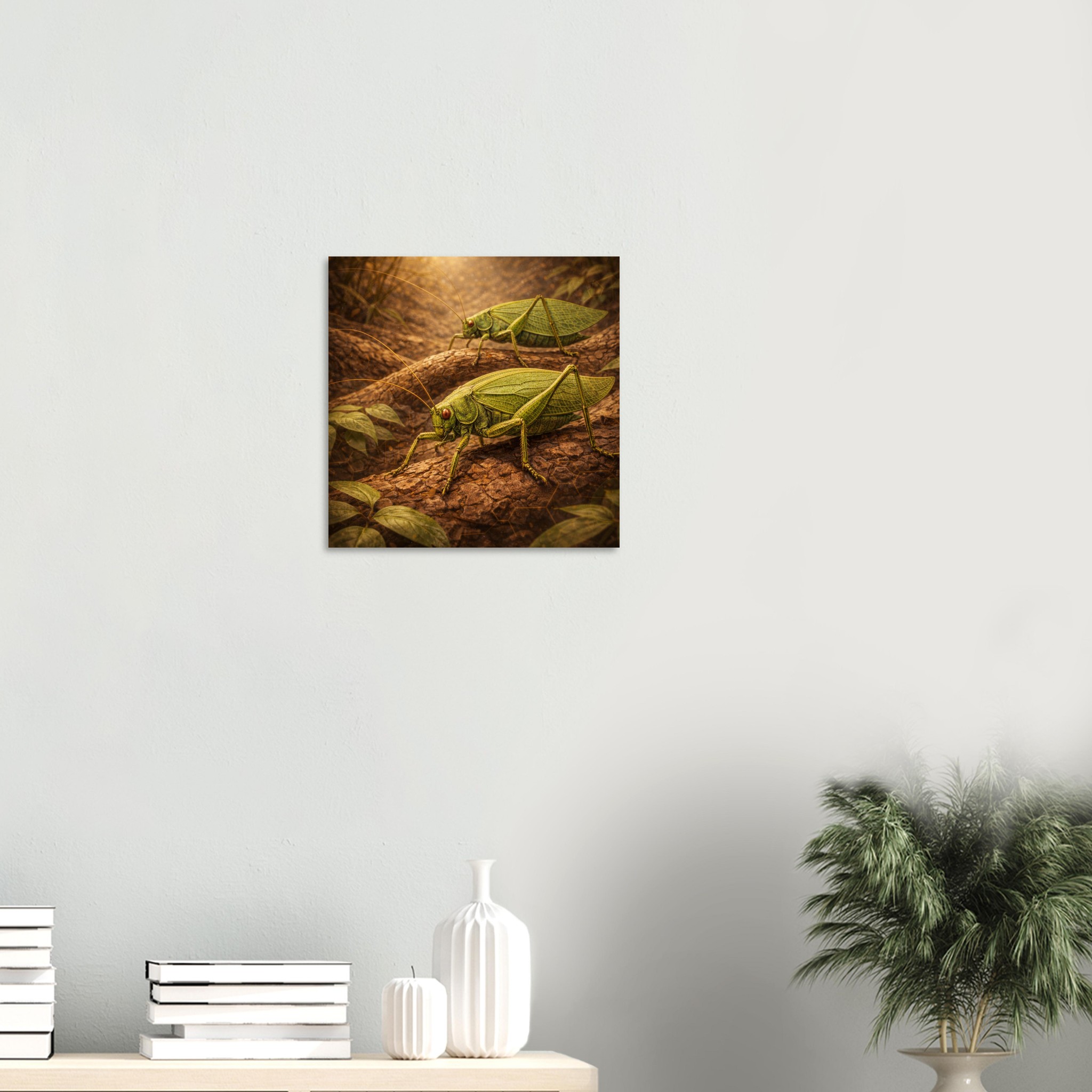 classic semi glossy paper poster bush cricket aab7ea10-85fb-4e8e-aa99-c991cc90988f