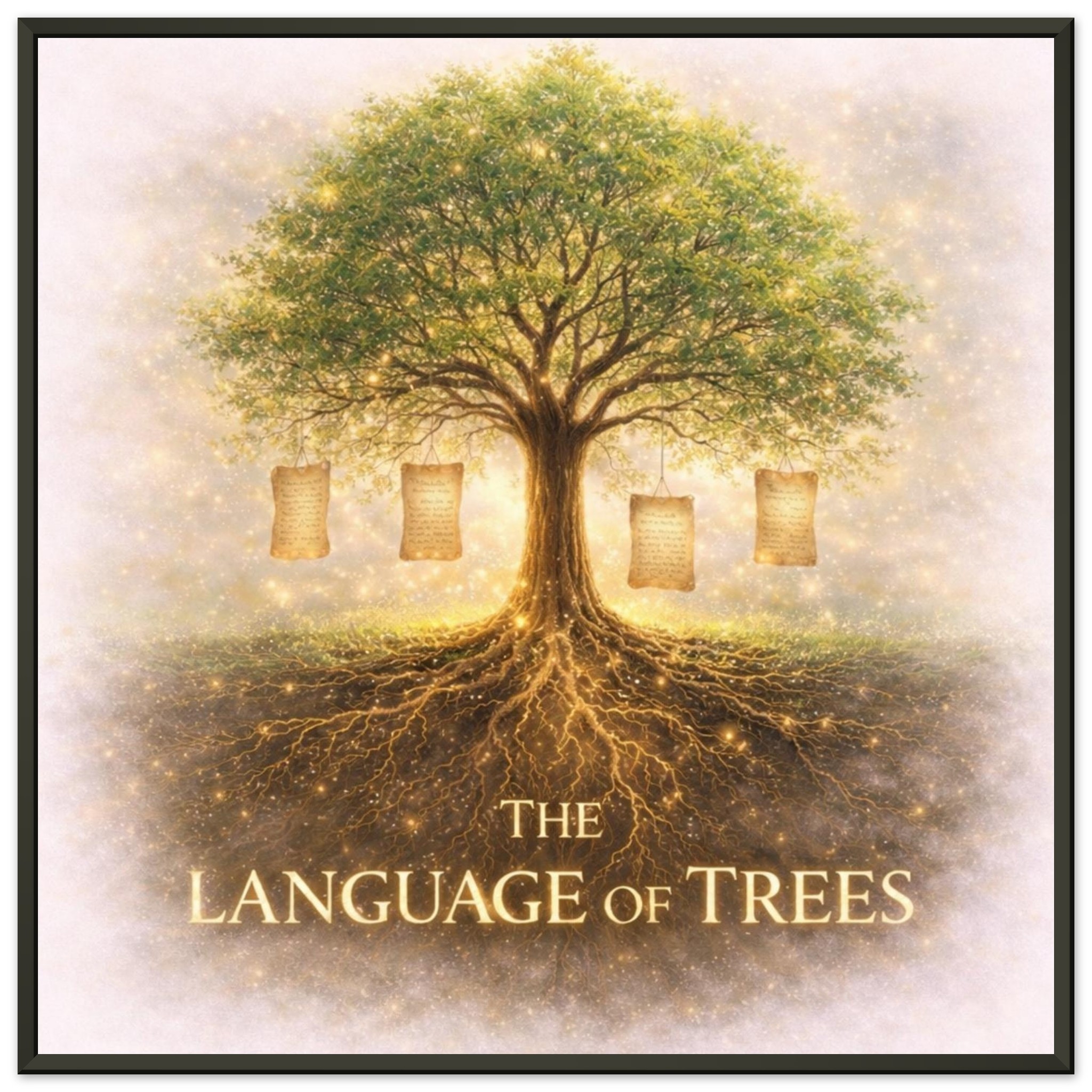 classic semi glossy paper metal framed poster the language of trees ad66f068-551c-4c8c-9abd-122486fc8295