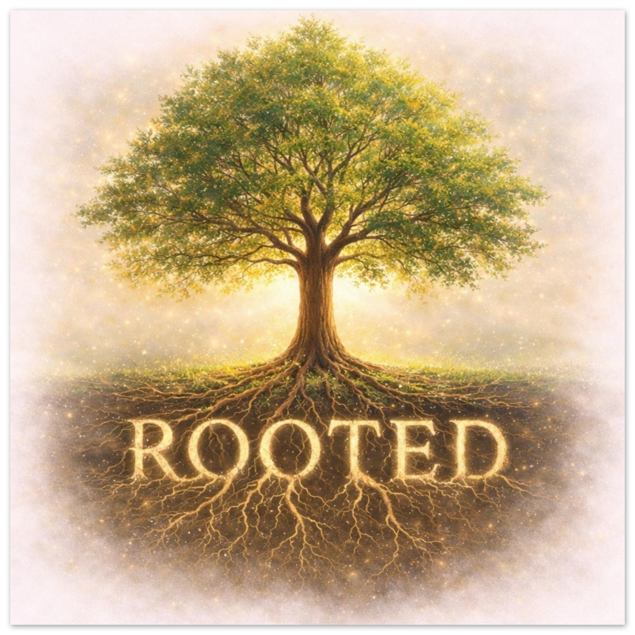 classic semi glossy paper poster rooted tree adde384d-3567-4913-9bd8-15955ec533cb