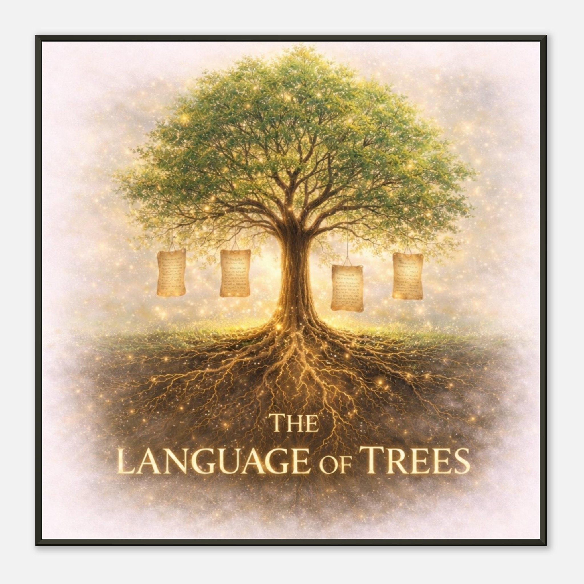 classic semi glossy paper metal framed poster the language of trees af5242a3-cb4e-4cfb-aa6c-69f89de3bcb8