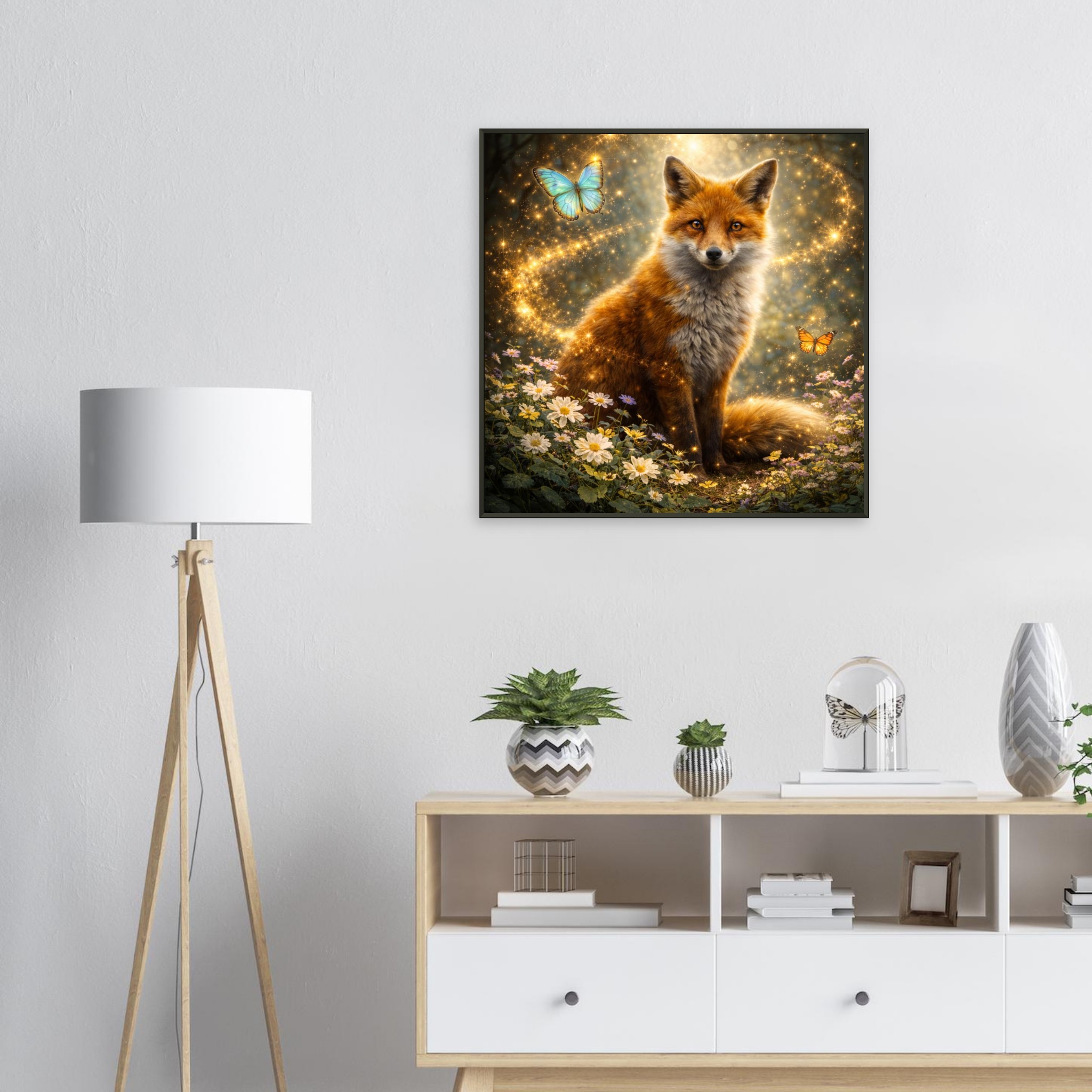 classic semi glossy paper metal framed postered fox afa4590c-f0d4-46c7-bd00-36a182638a48