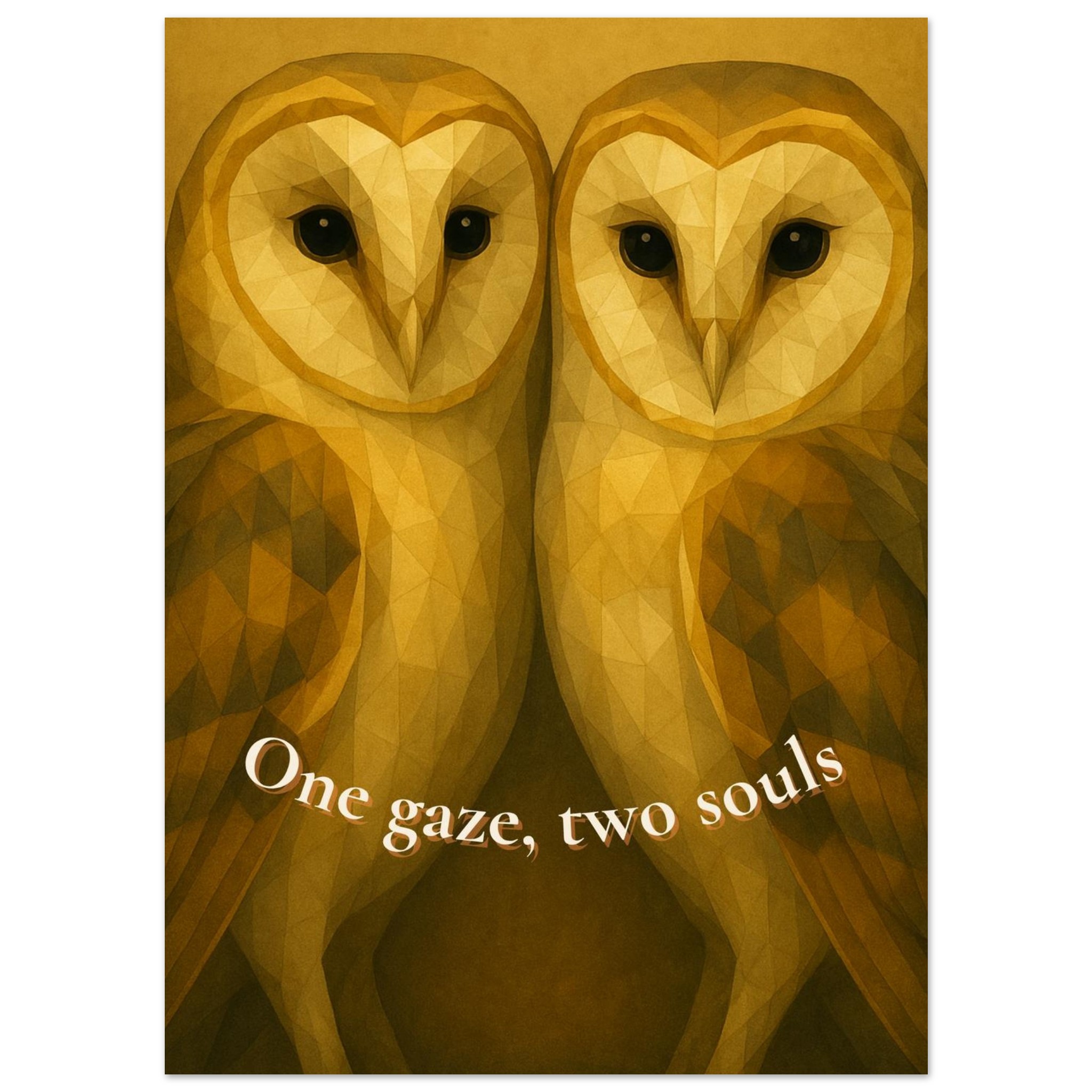 classic semi glossy paper poster barn owls b208ef4a-ea64-478a-85ee-f1f92bfe3de5