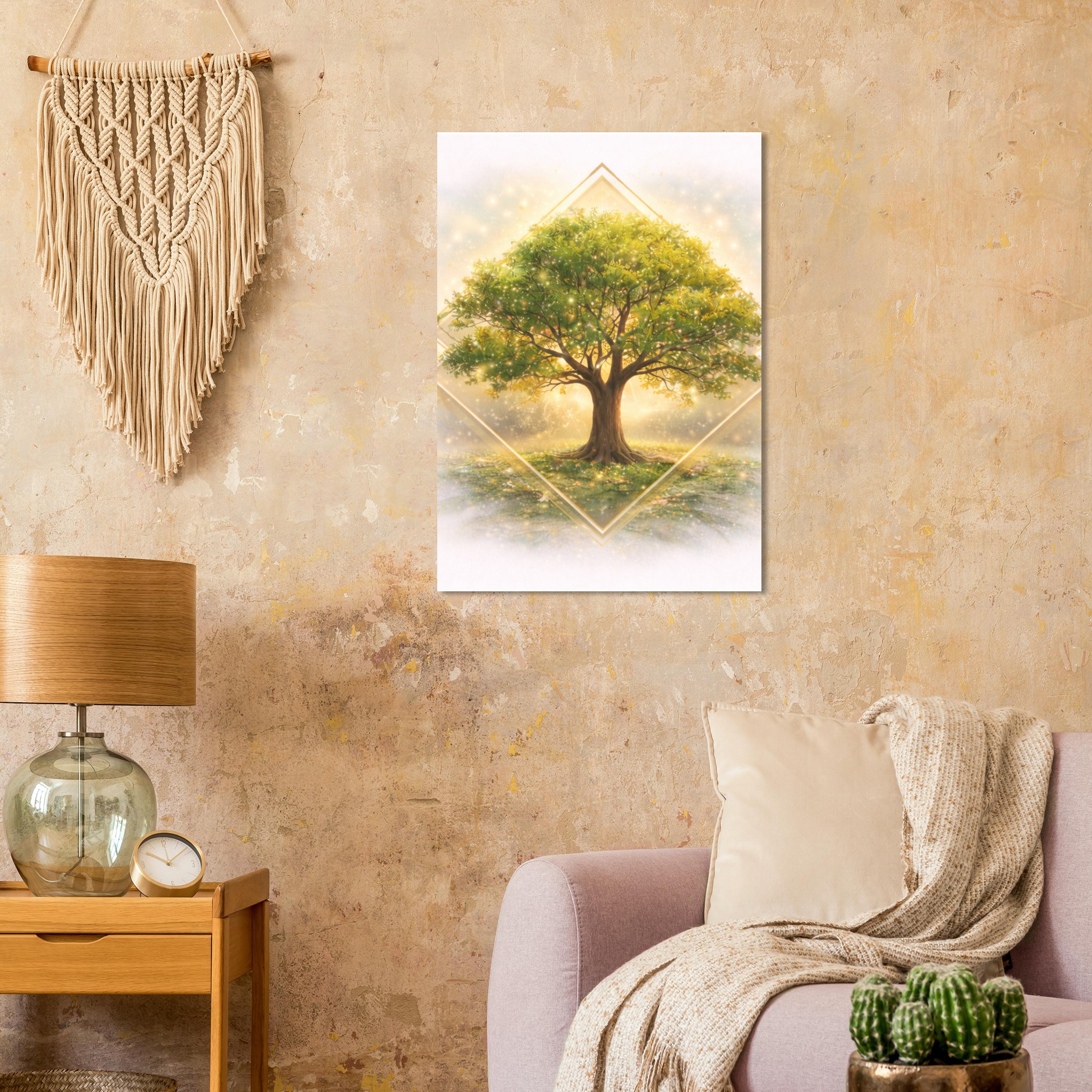 classic semi glossy paper poster summer tree b8debd20-6f28-4ea8-82d2-14c23d0ace58