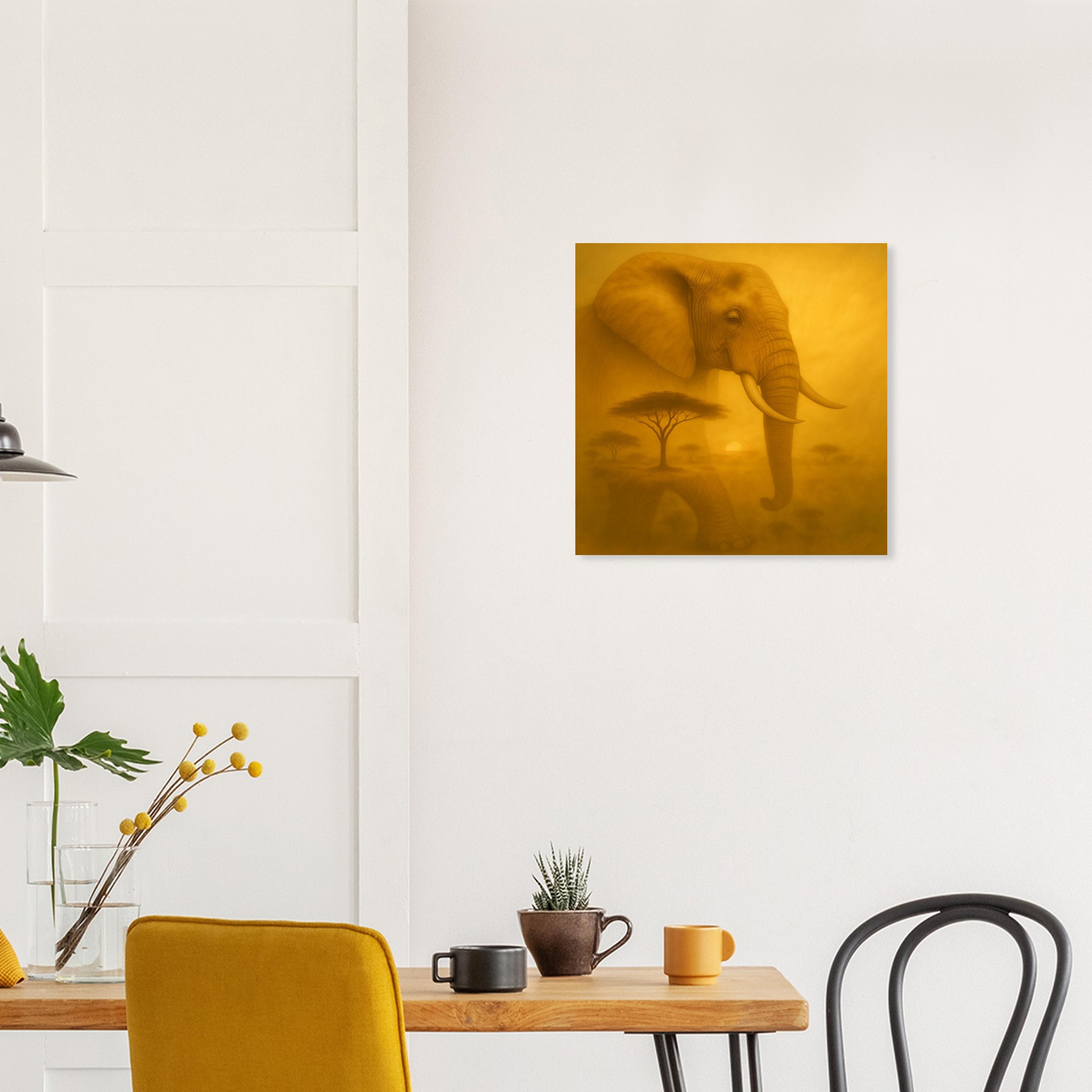 classic semi glossy paper poster african elephant bae40bf1-697a-4c7e-bbbf-8e787e5f8fc0
