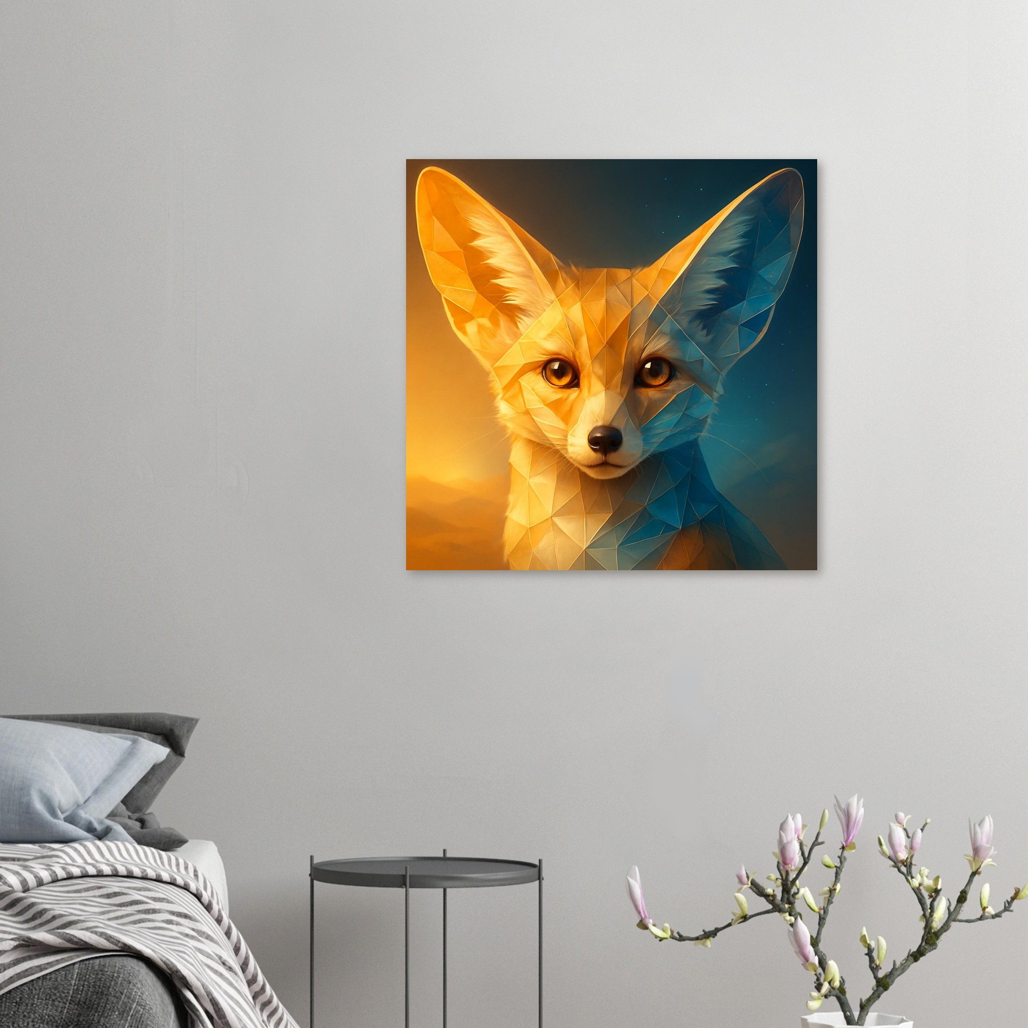 classic semi glossy paper poster fennec fox bc073896-d794-45cb-a1ae-7eec2d072cba