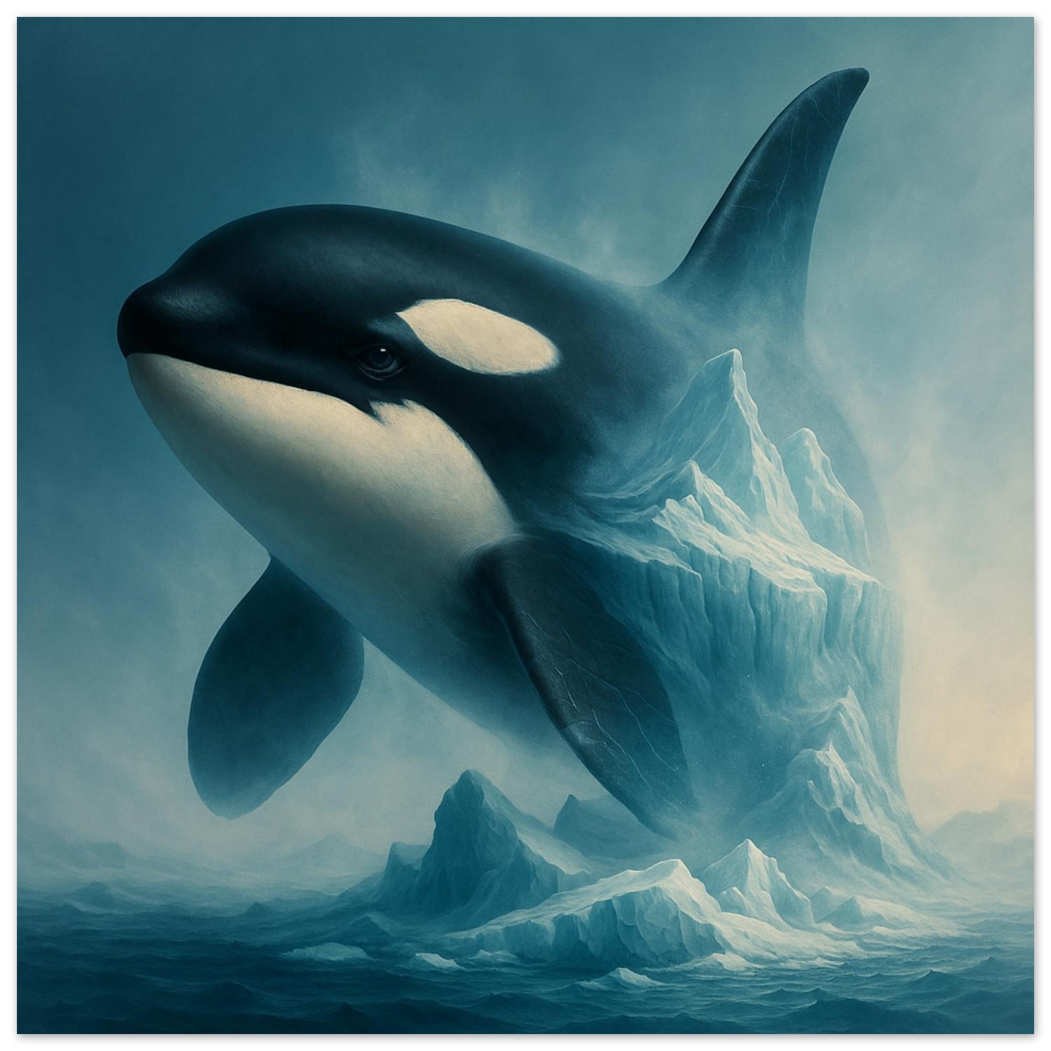 classic semi glossy paper poster orca bd12ce1d-d1f4-4046-968a-bd4dad940d27