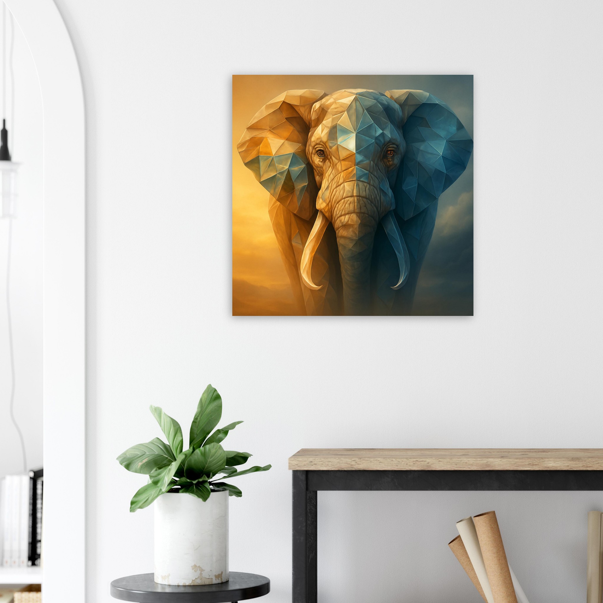 classic semi glossy paper poster elephant be10bb14-6af5-4583-9ae6-2c5a7a4556ce