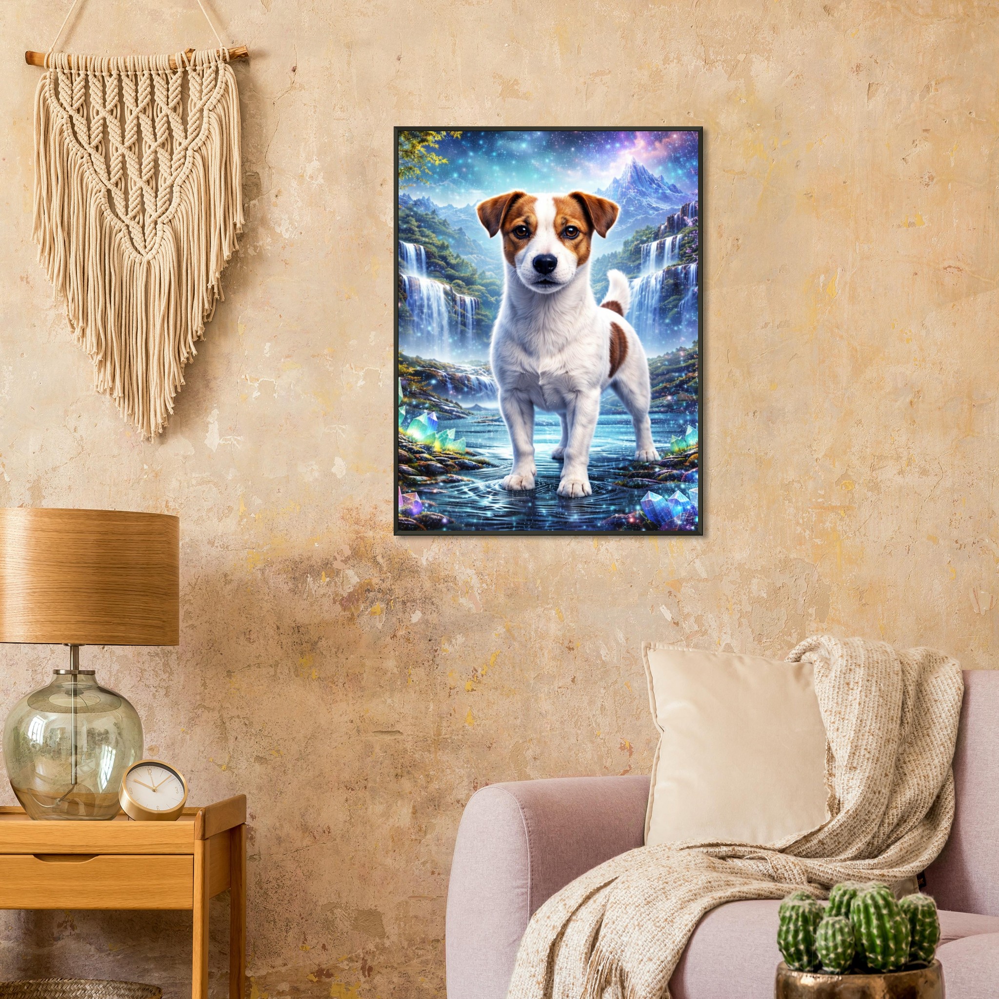 classic semi glossy paper metal framed poster jack russell c086f327-b959-4d99-b52e-39a85056c0f3