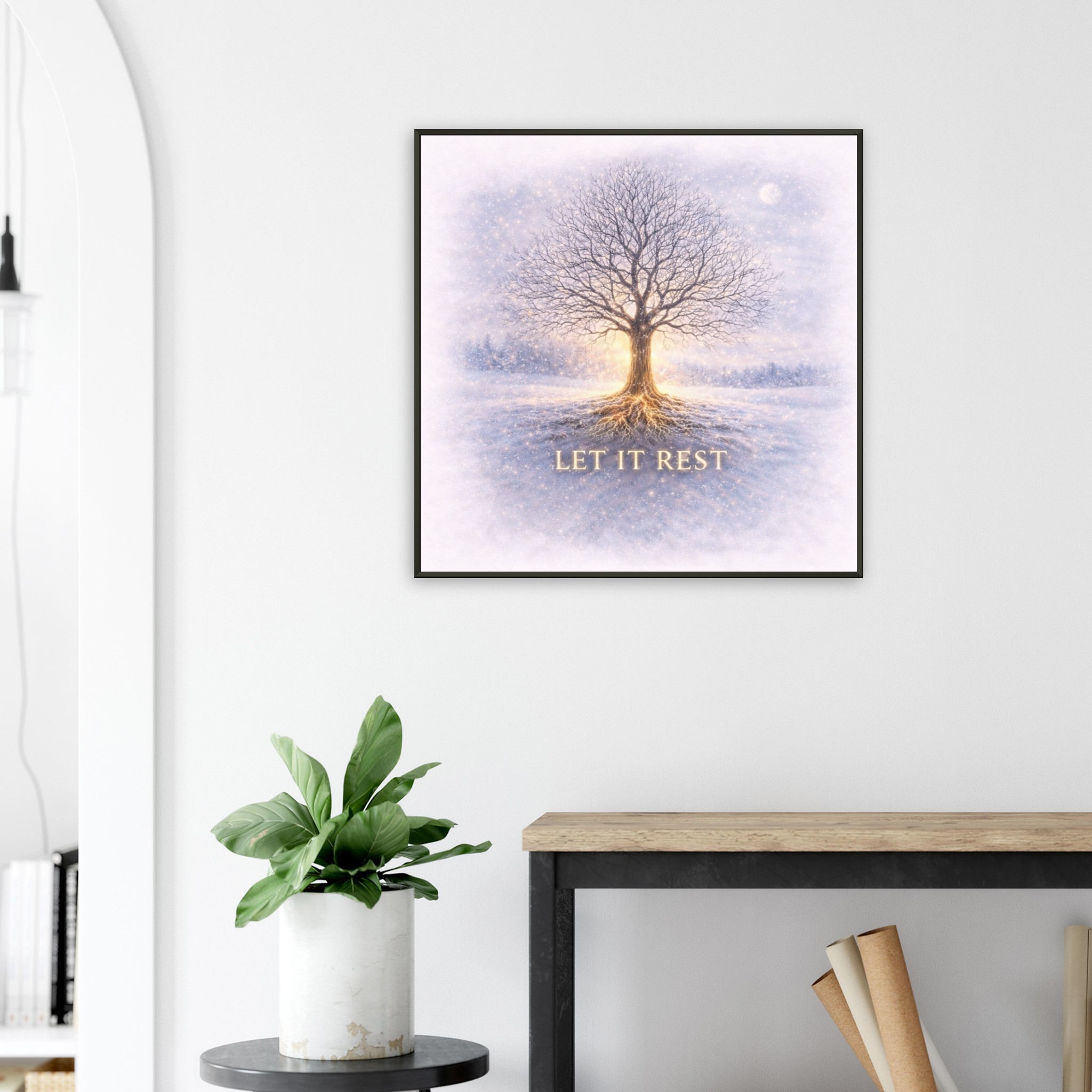 classic semi glossy paper metal framed poster let it rest c15405e2-f2ce-4650-b676-dd56635c29b9