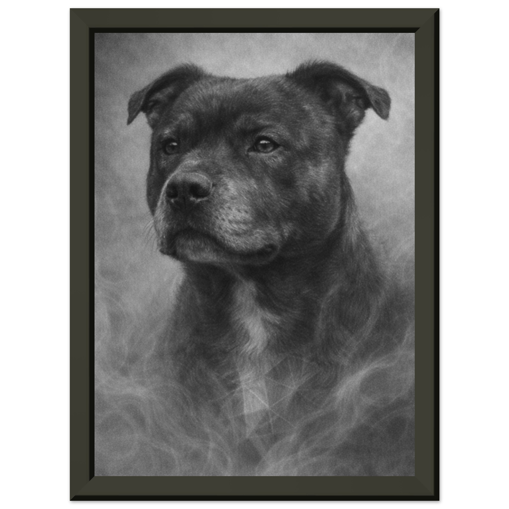 classic semi glossy paper metal framed poster staffy c1b23024-fbbb-45da-bfe7-40c8ed70dfda