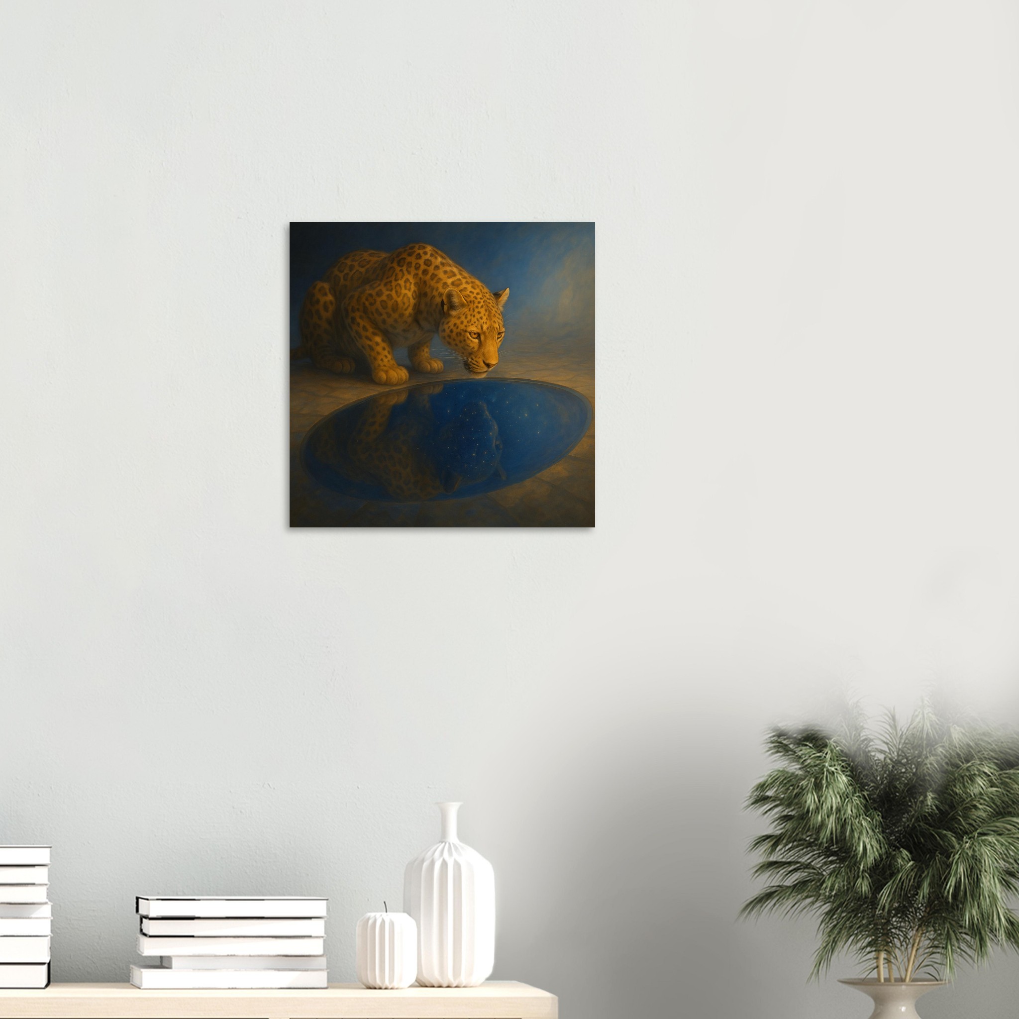classic semi glossy paper poster leopard art c4378e7c-c45d-44c9-b341-715e701ba998