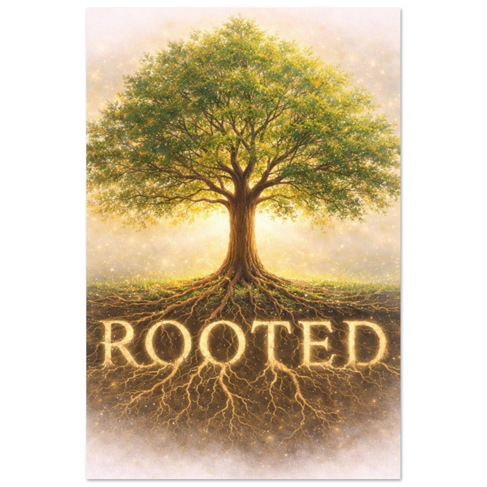 classic semi glossy paper poster rooted tree c55d3eb1-5f22-4167-bc4f-6ffbb3c91b6c