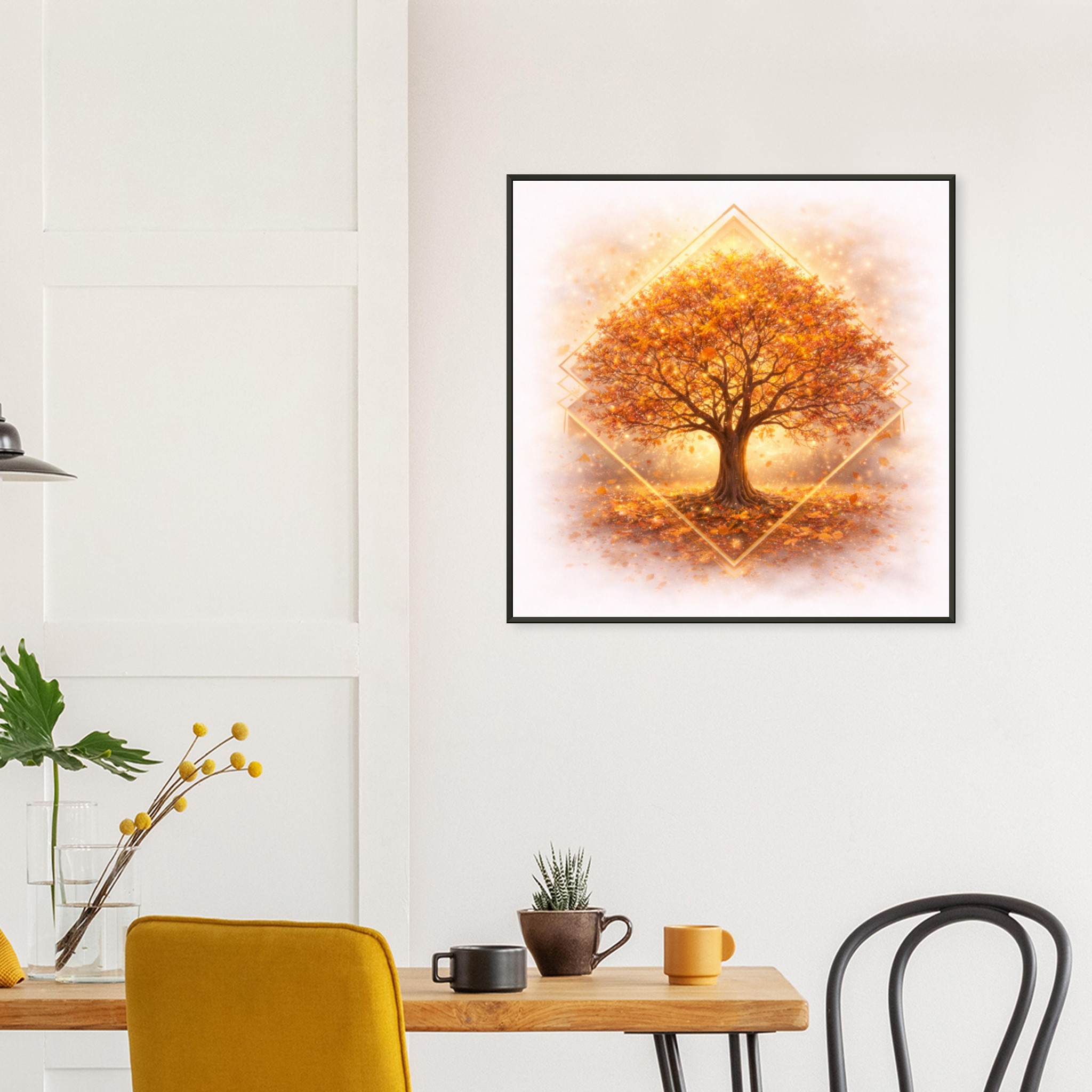 classic semi glossy paper metal framed poster autumn tree c8f60bd5-590d-4e9c-afca-502d91c228e4