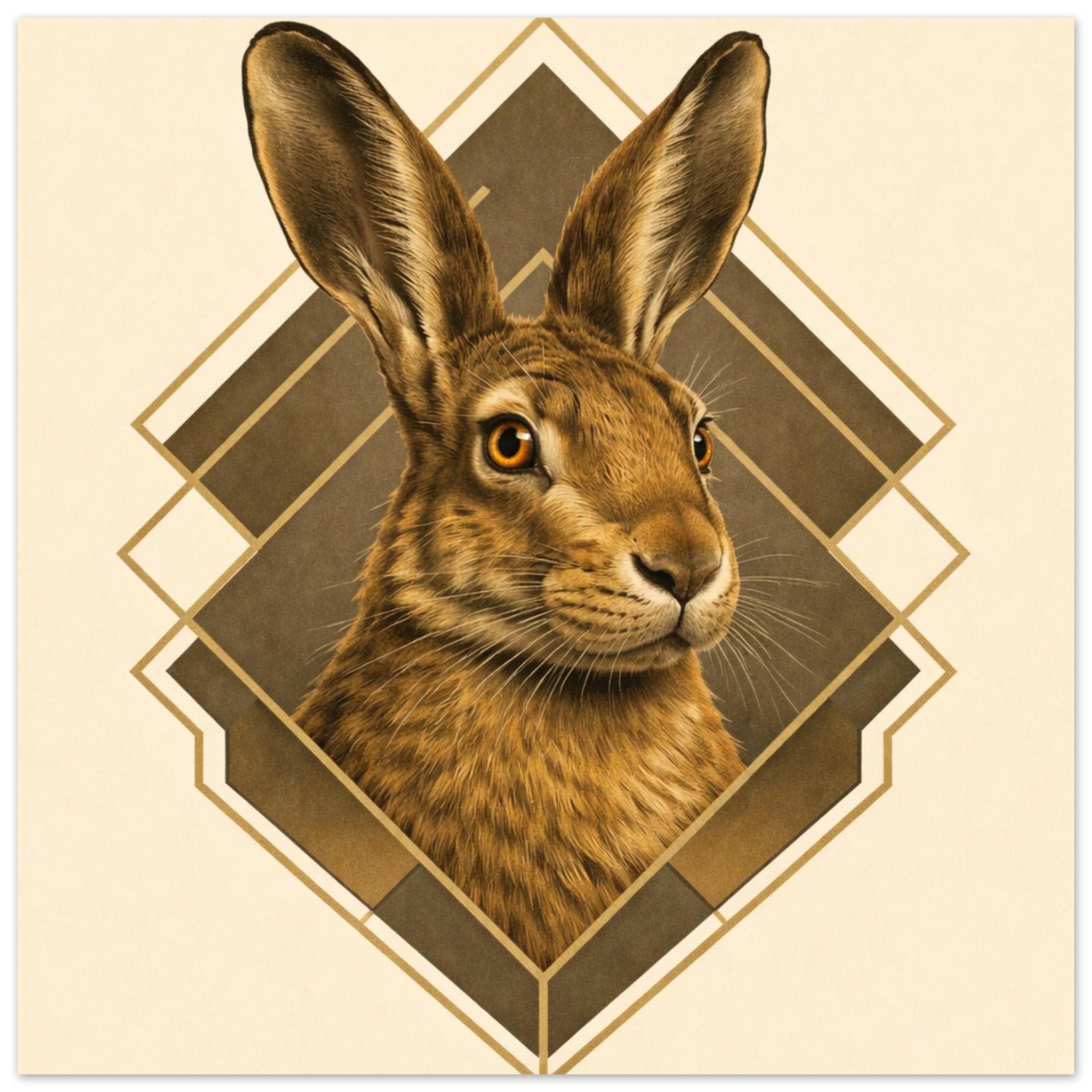 classic semi glossy paper poster hare c95f231f-0a75-48a9-b643-c9e20f3fb59c