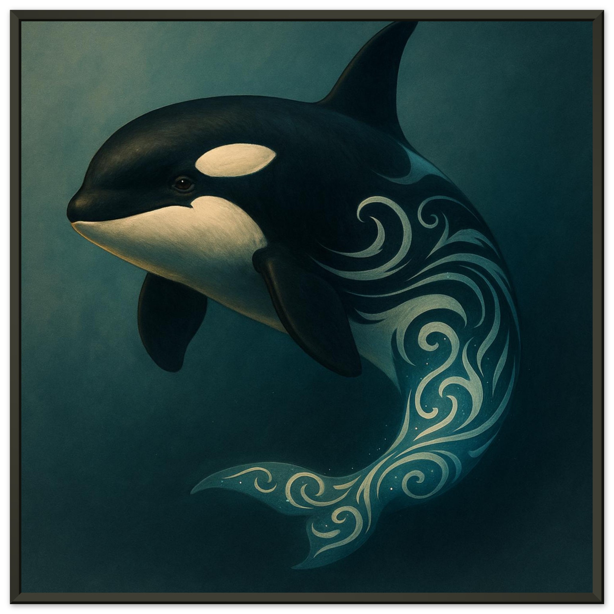 classic semi glossy paper metal framed poster orca c97db6ec-db99-459f-9969-5d2a4c2f6ce2