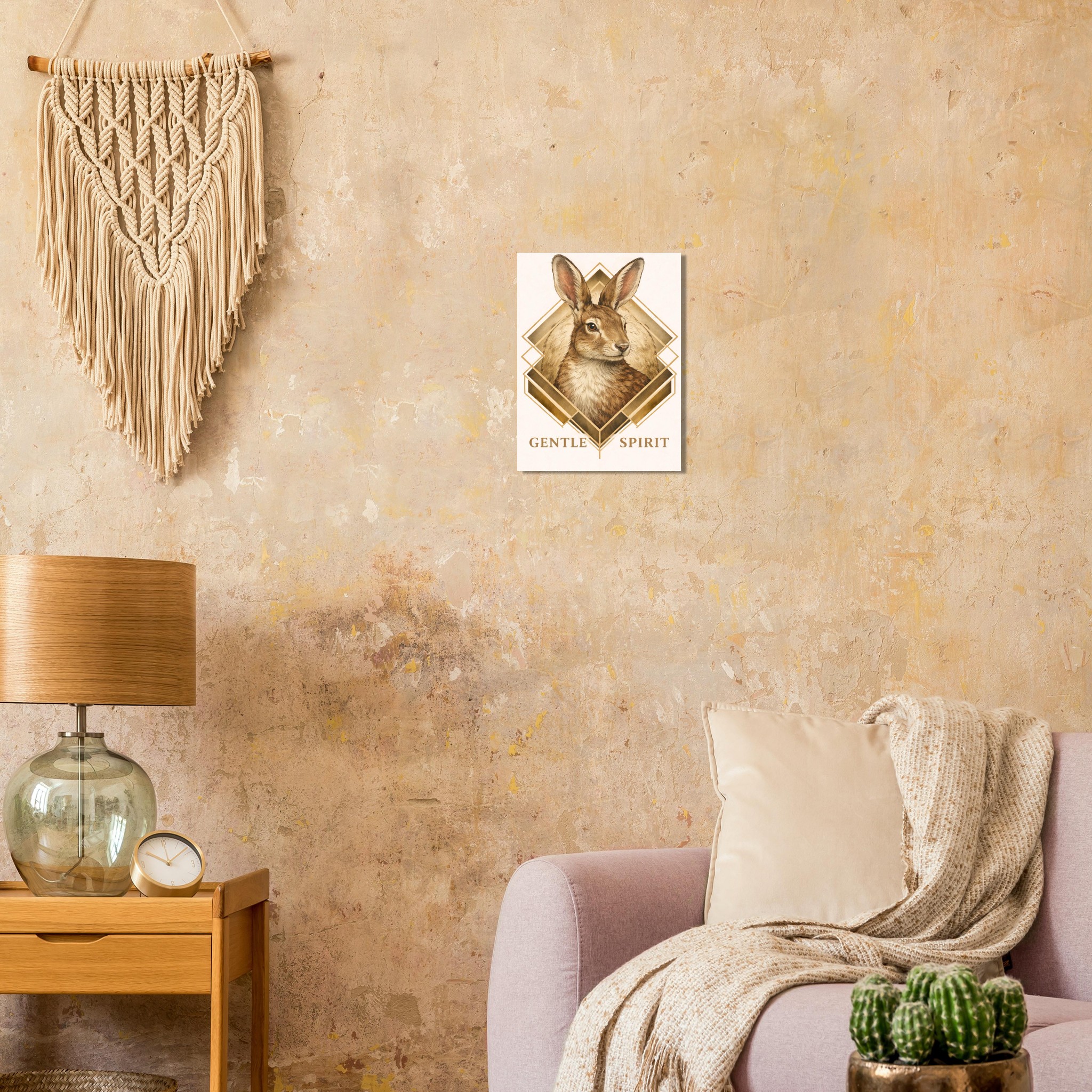 classic semi glossy paper poster hare wall art cbb892be-943a-4bb0-accd-2bacb359aa23