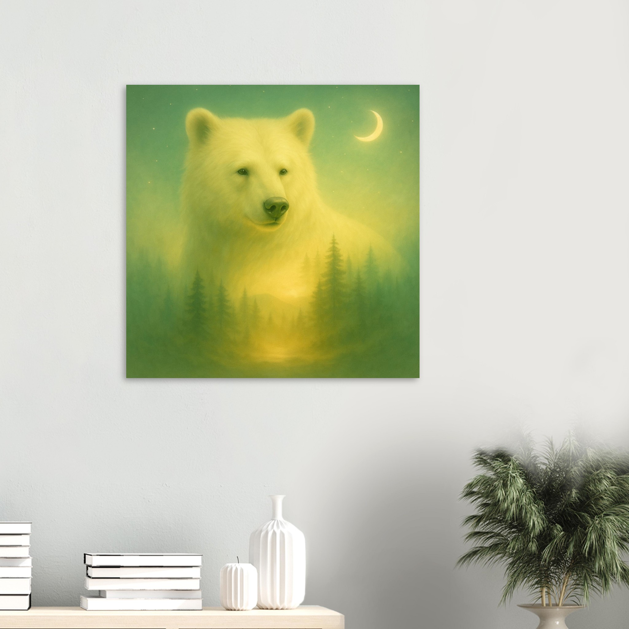 classic semi glossy paper poster polar bear art cc25a53b-4a04-4e24-9bff-4bf20b7ec9a3