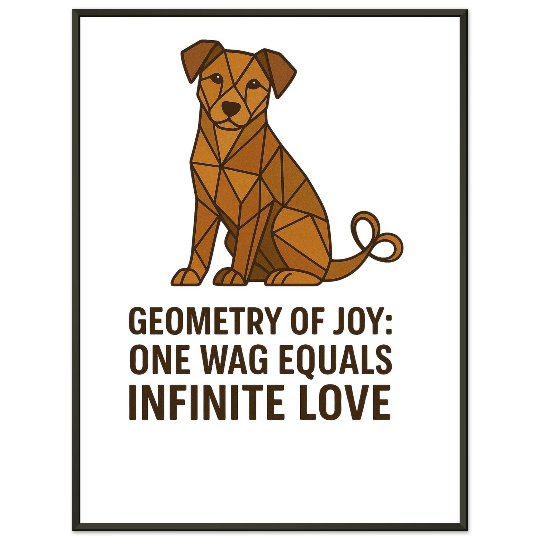 classic semi glossy paper metal framed poster geometry of joy cd08f48b-c832-4f4c-bd0d-2649f4211514