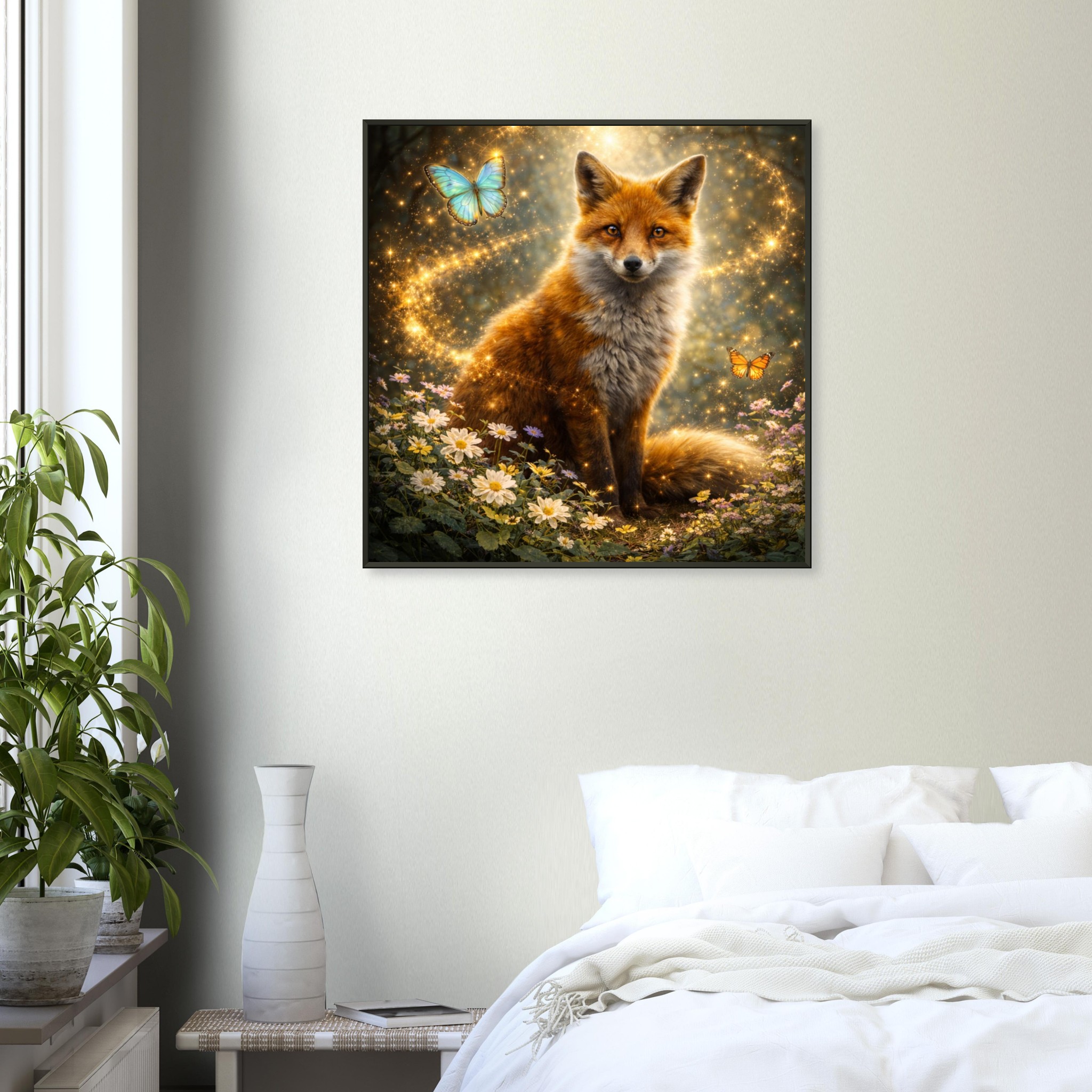 classic semi glossy paper metal framed postered fox d1f9f23f-b617-4e53-9a03-456c0694805c