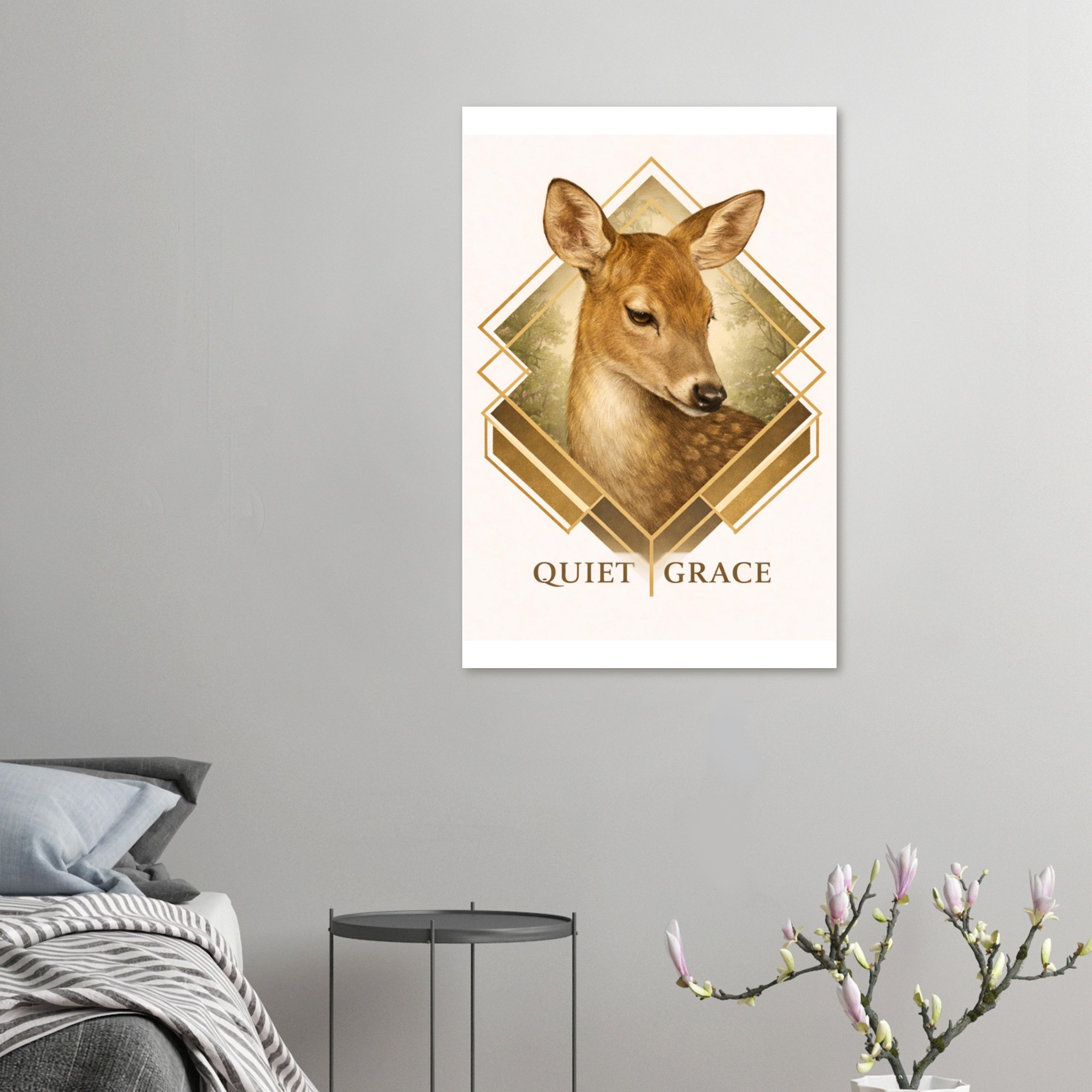 classic semi glossy paper poster, deer d393c014-3679-488f-9d96-17b9efaeff84