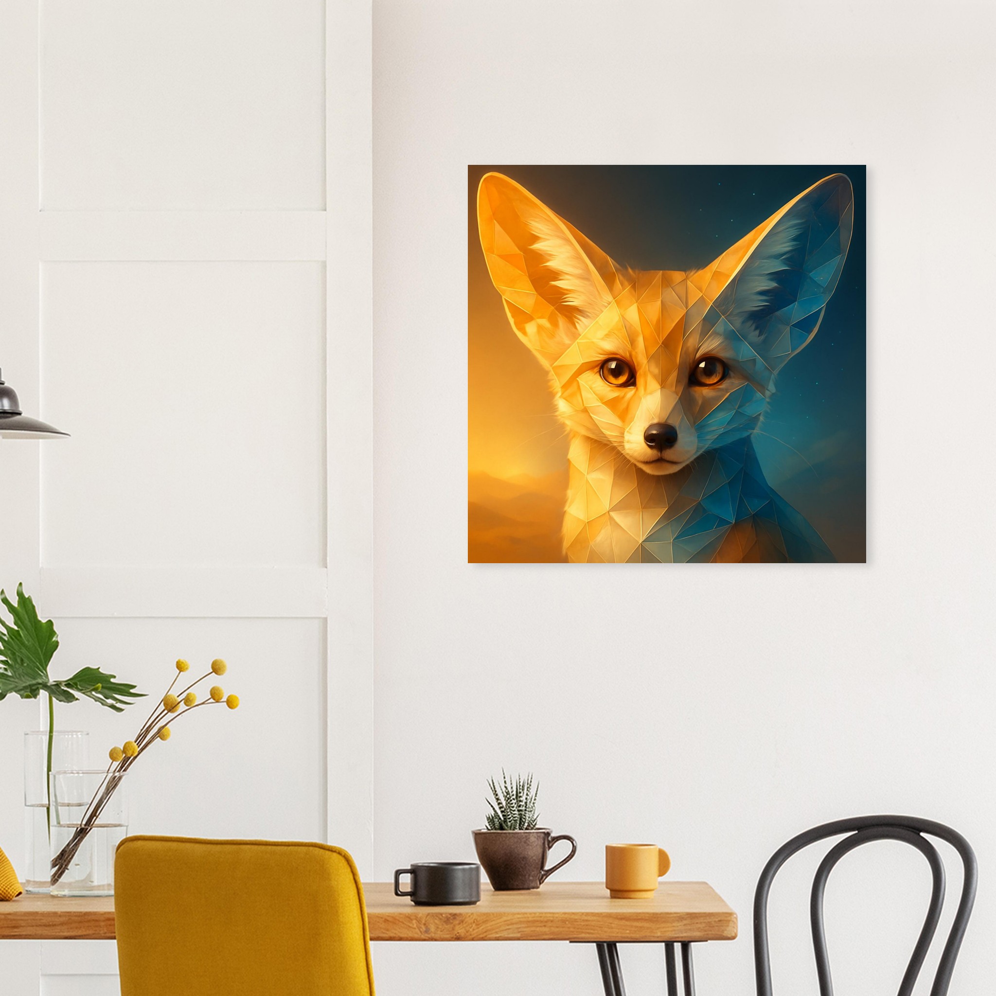 classic semi glossy paper poster fennec fox d40f8226-a382-4bfa-bfc8-9d4b2dcb19ac