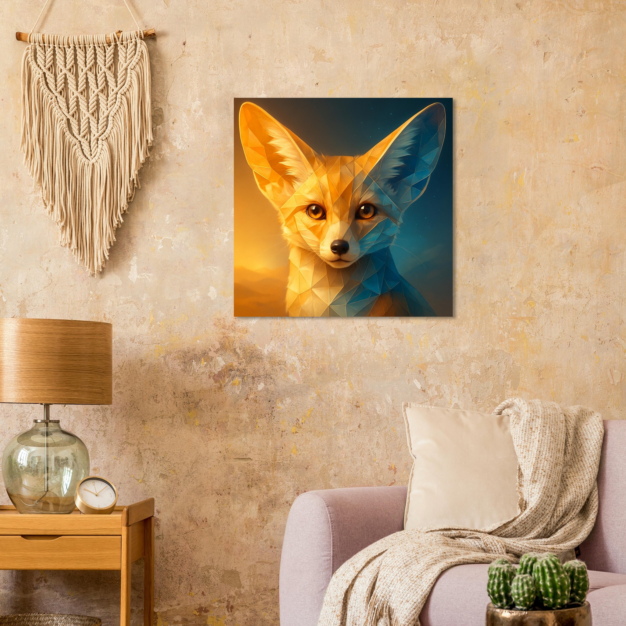 classic semi glossy paper poster fennec fox d640fb38-af94-42f2-8957-716ded27353f
