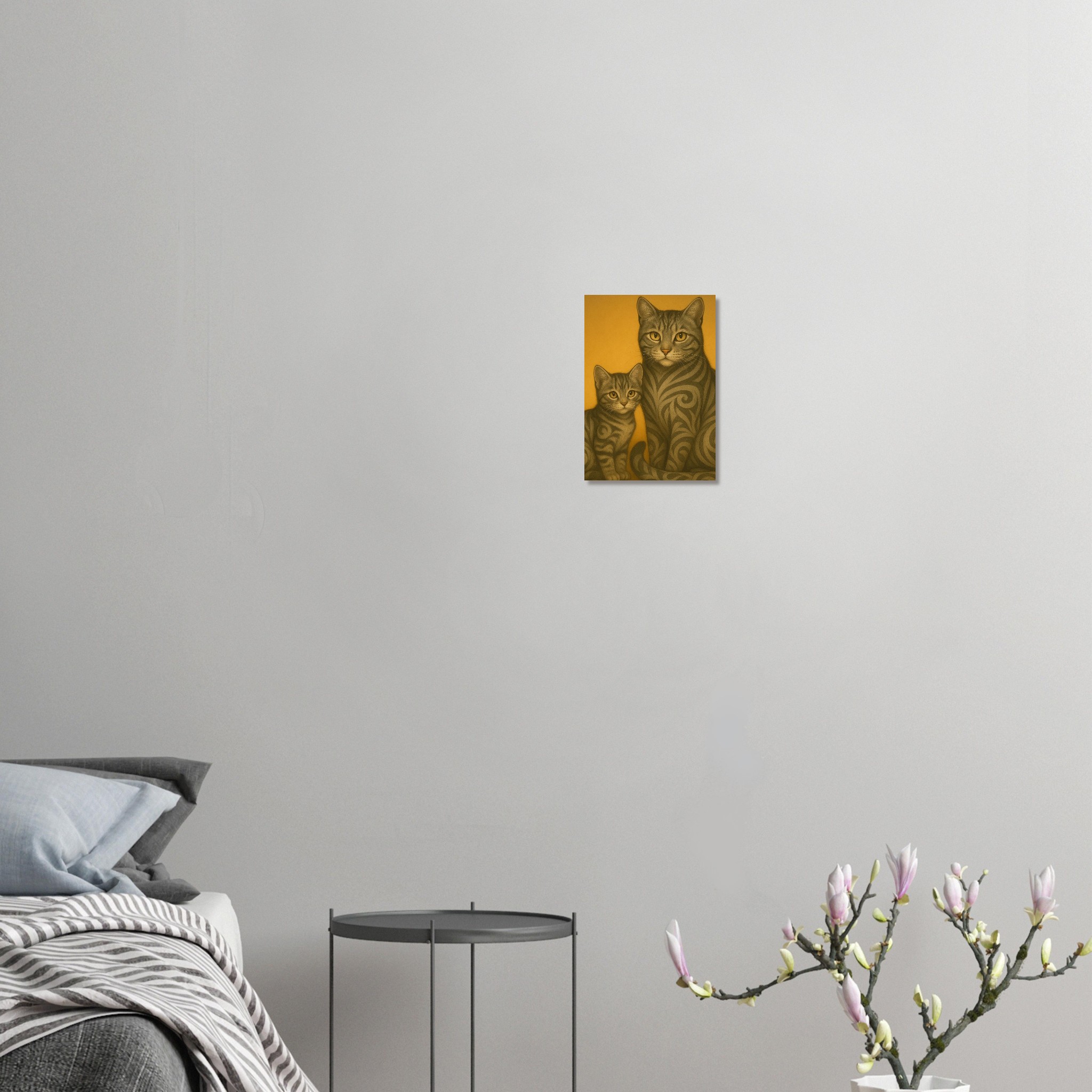 classic semi glossy paper poster tabby cats d6577a13-beb5-4198-aae0-ae03a4b20f44