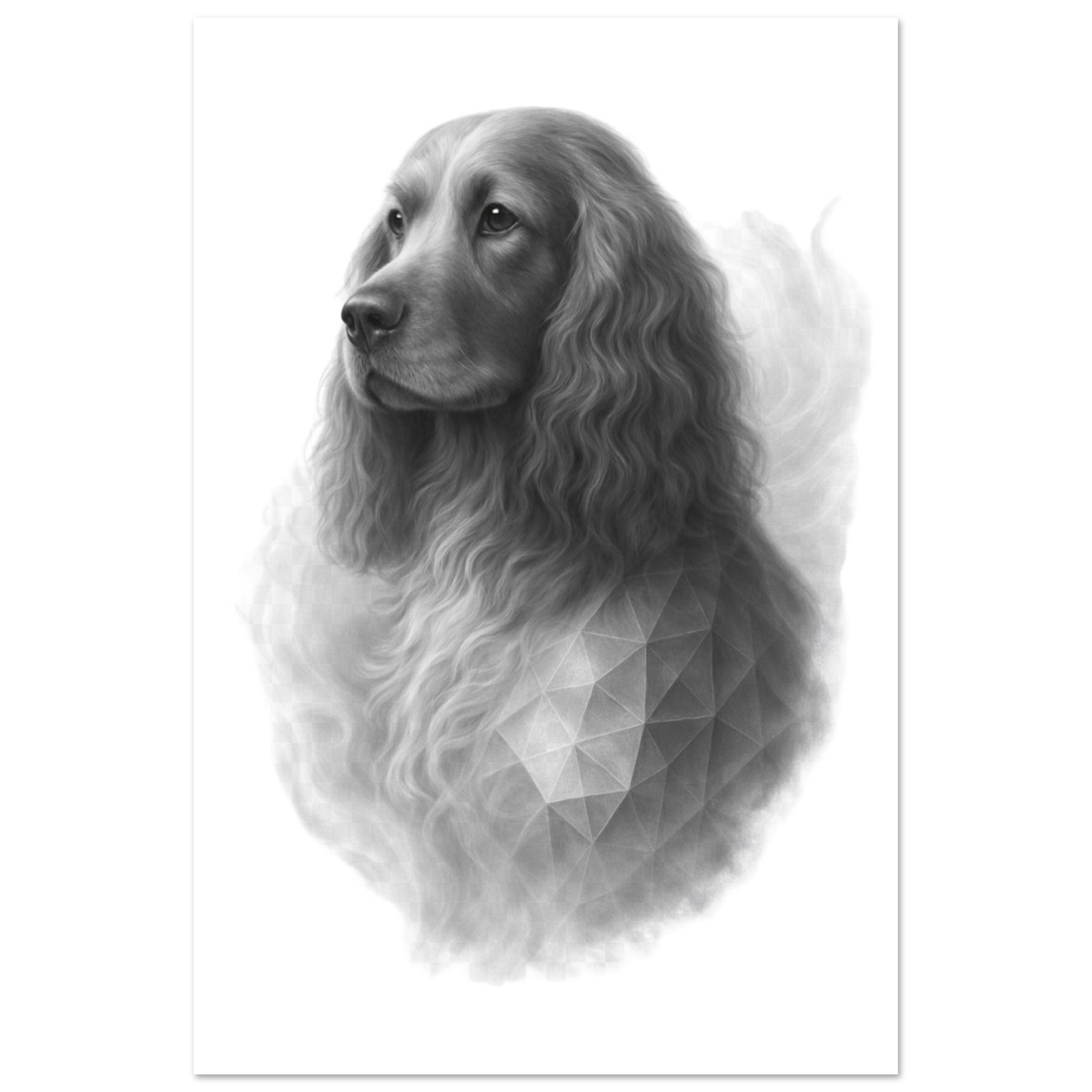 premium semi glossy paper poster cocker spaniel d6865410-cce7-44ca-a152-ba1c3c99eb39